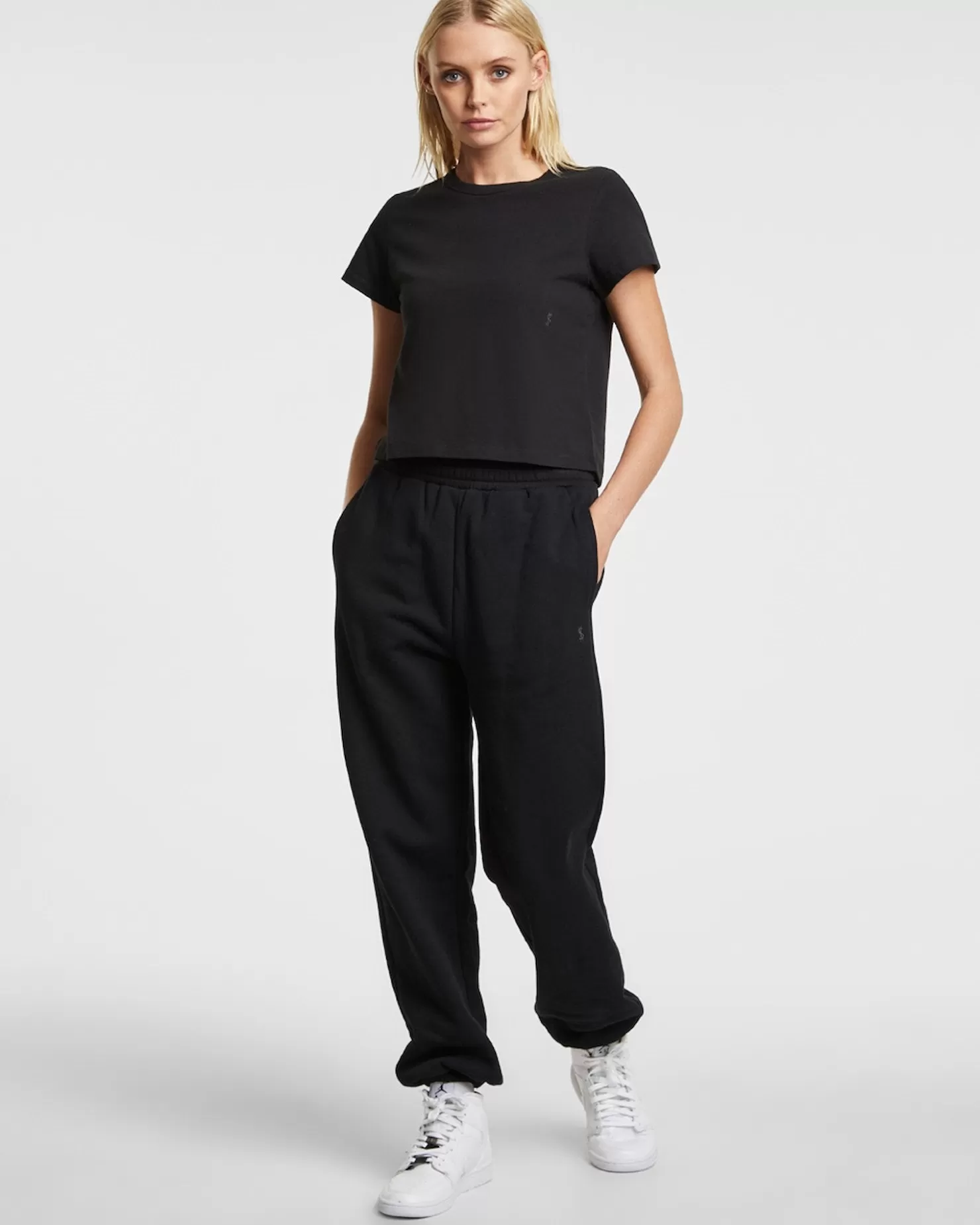 Women Ksubi 3 X 4 Mini Ss Tee Jet Black