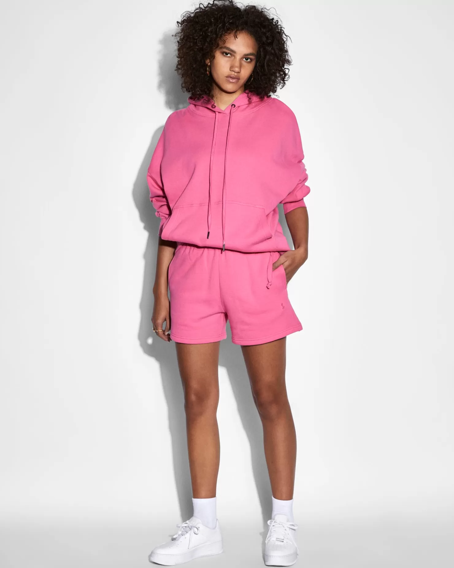 Women Ksubi 3X4 Trak Short Hype Pink