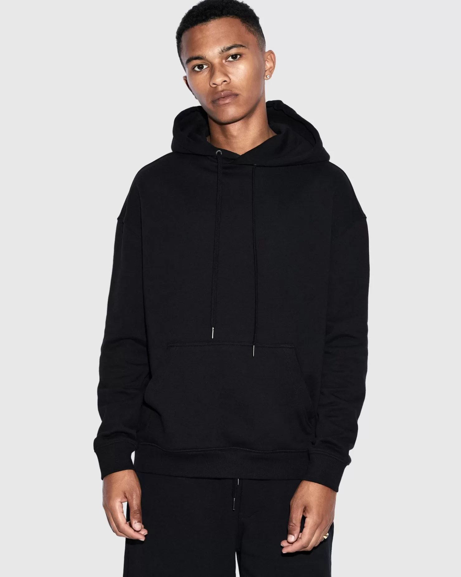 Men Ksubi 4 X 4 Biggie Hoodie Jet Black