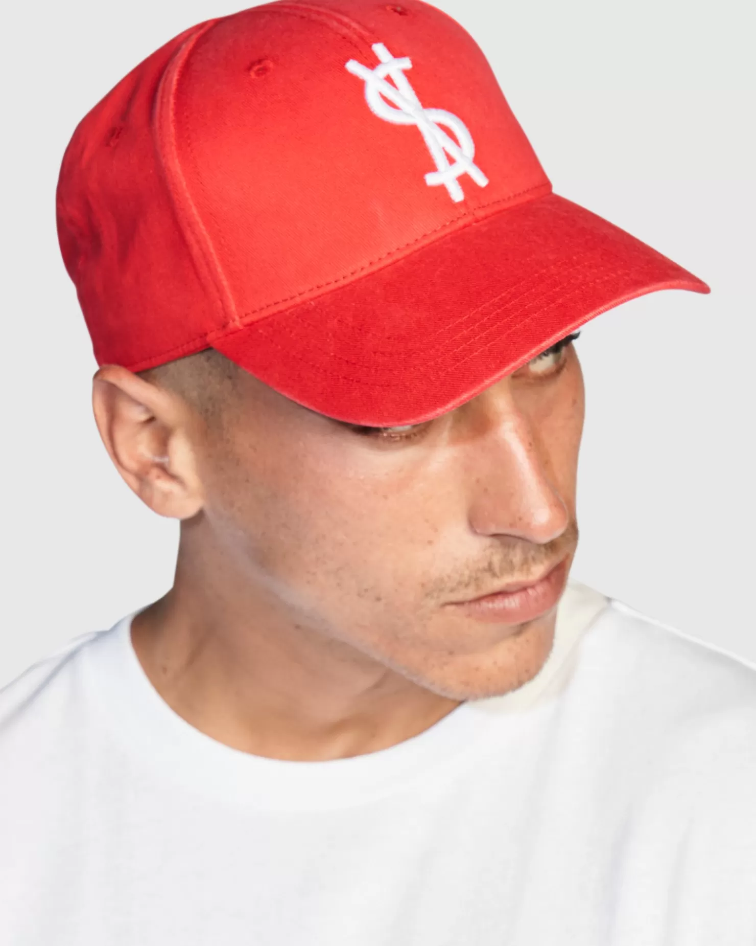 Men Ksubi 4 X 4 Cross Dollar Cap Red