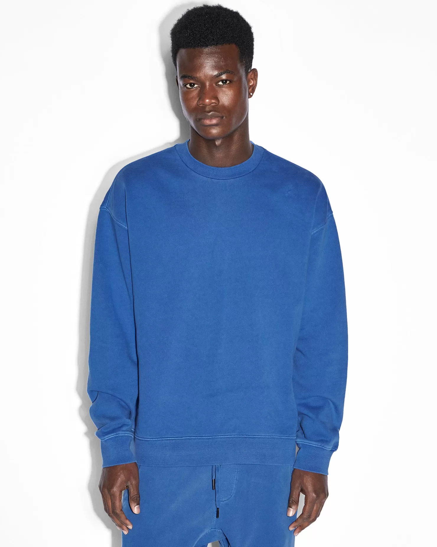 Men Ksubi 4X4 Biggie Crew Cobalt