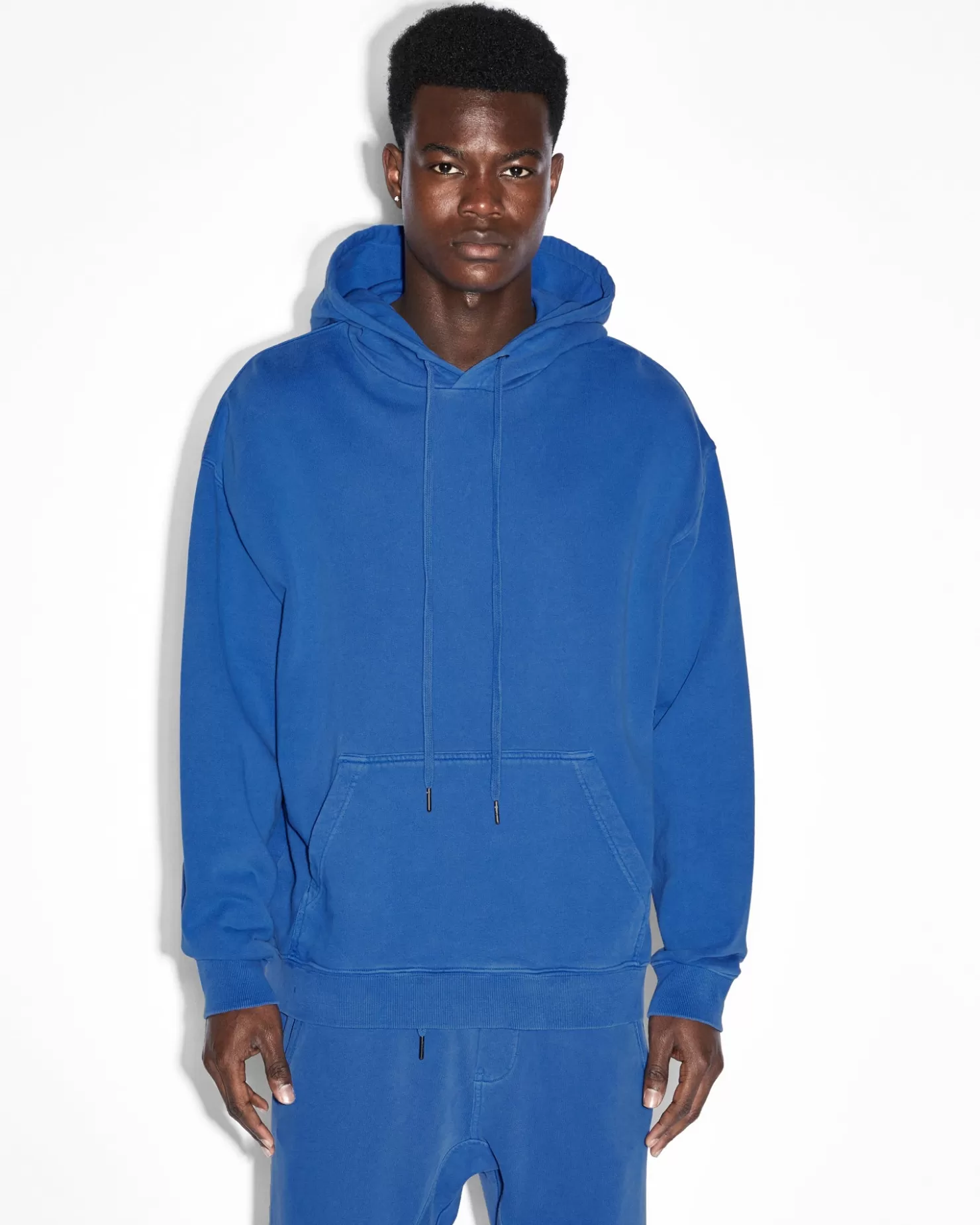 Men Ksubi 4X4 Biggie Hoodie Cobalt