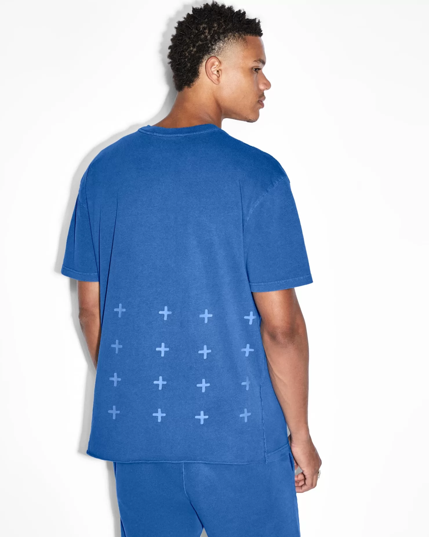 Men Ksubi 4X4 Biggie Ss Tee Cobalt