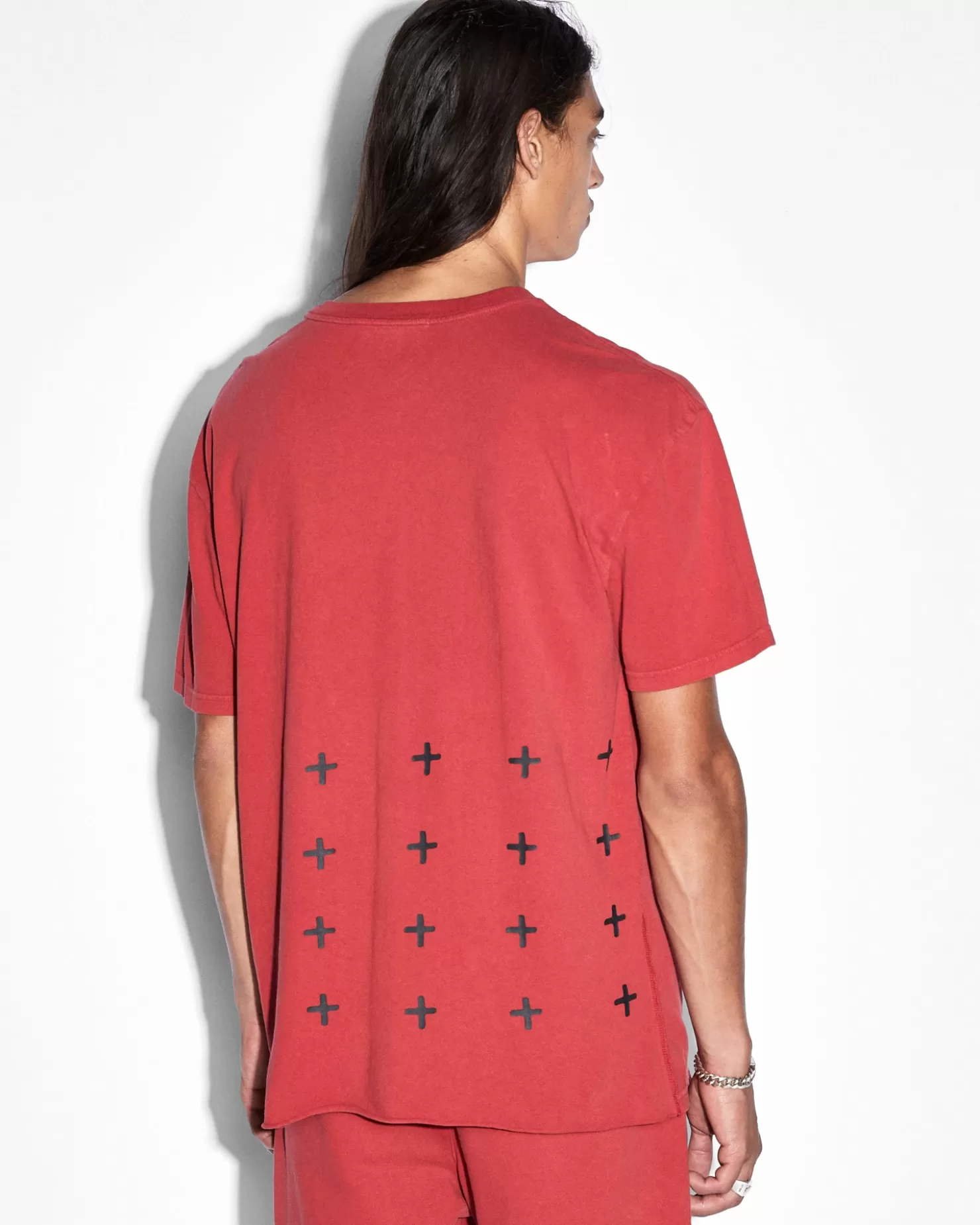 Men Ksubi 4X4 Biggie Ss Tee Crimson