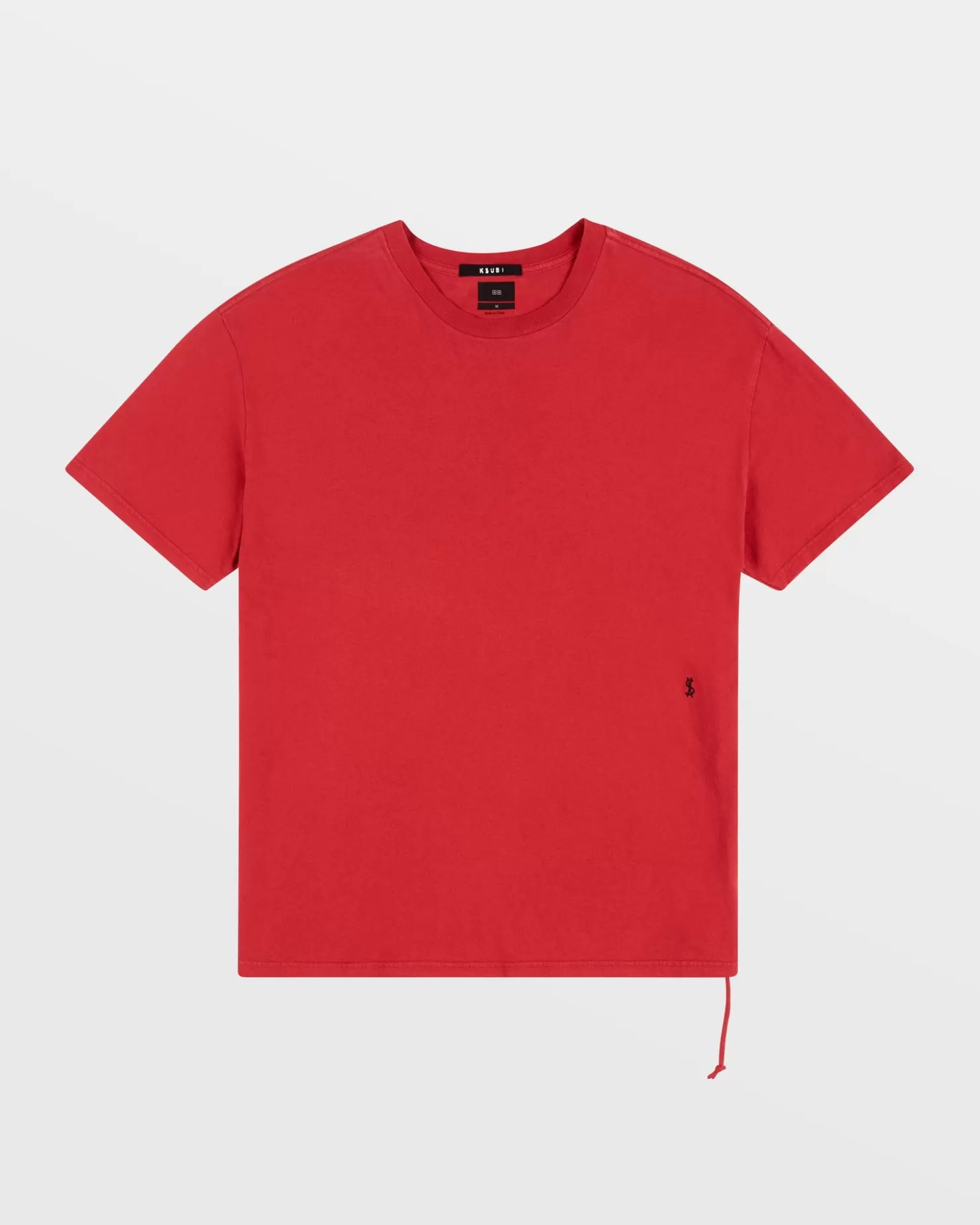 Men Ksubi 4X4 Biggie Ss Tee Crimson