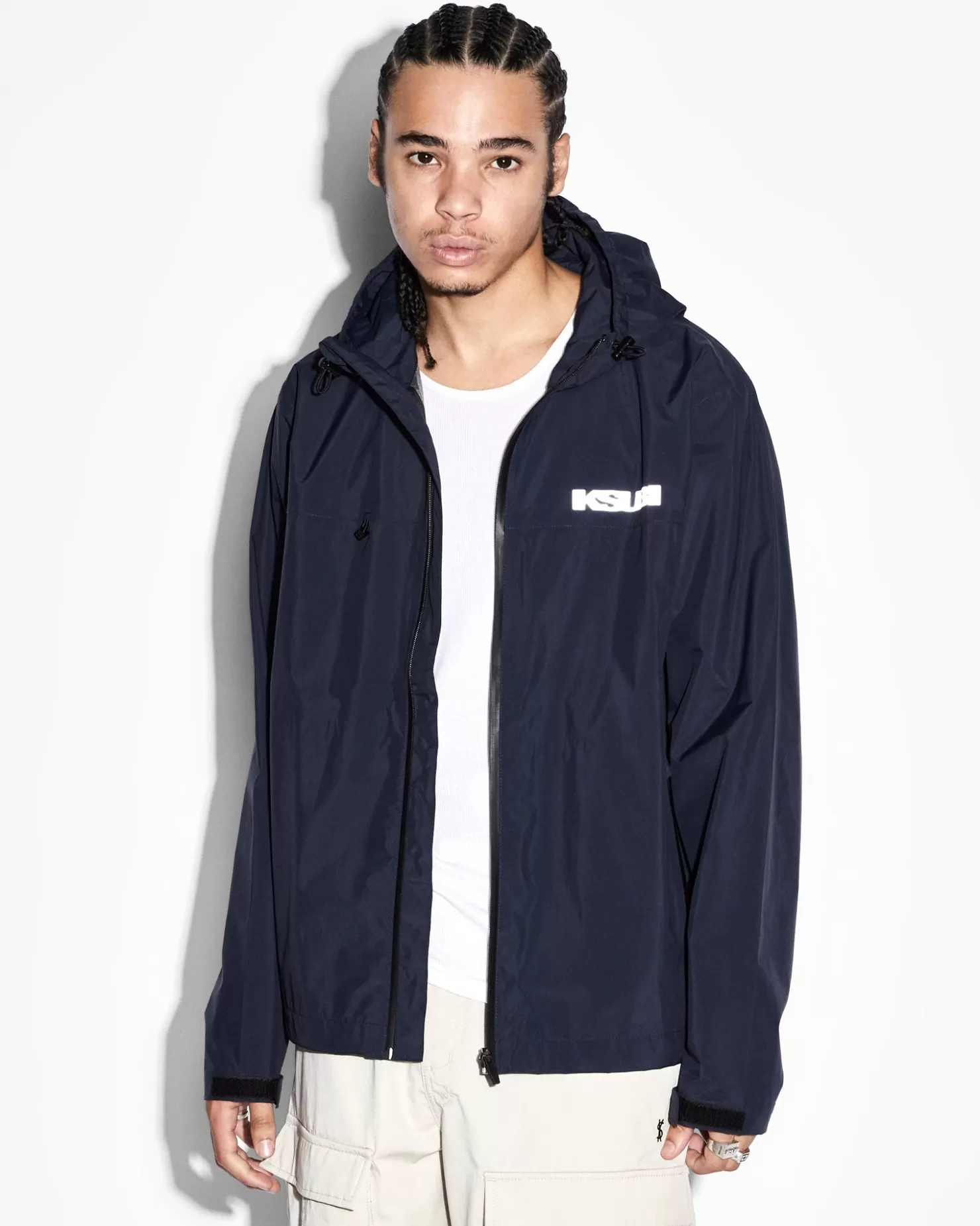 Men Ksubi Alltime Spray Jacket Navy