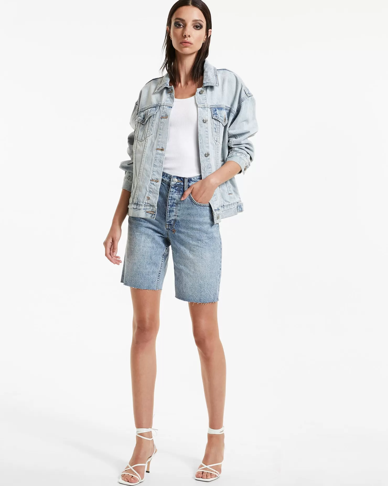 Women Ksubi Brooklyn Short Klub Blue