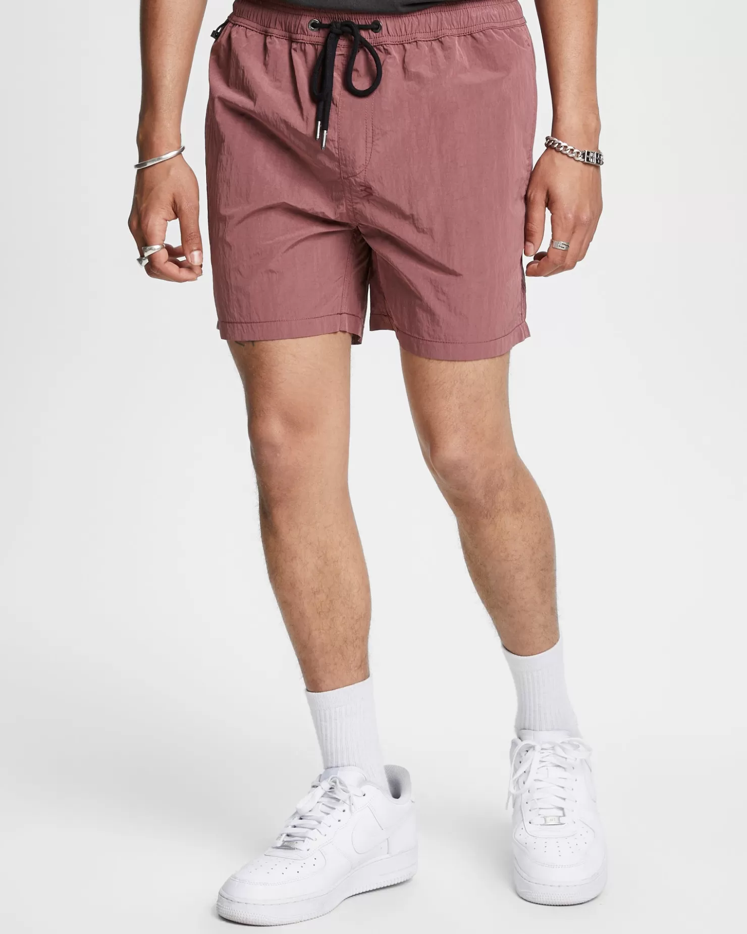 Men Ksubi Burner Boardshort Vino