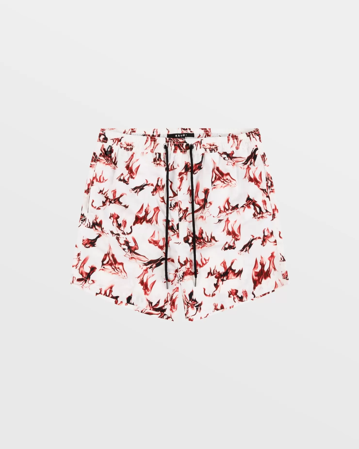 Men Ksubi Burnt Boardshort White