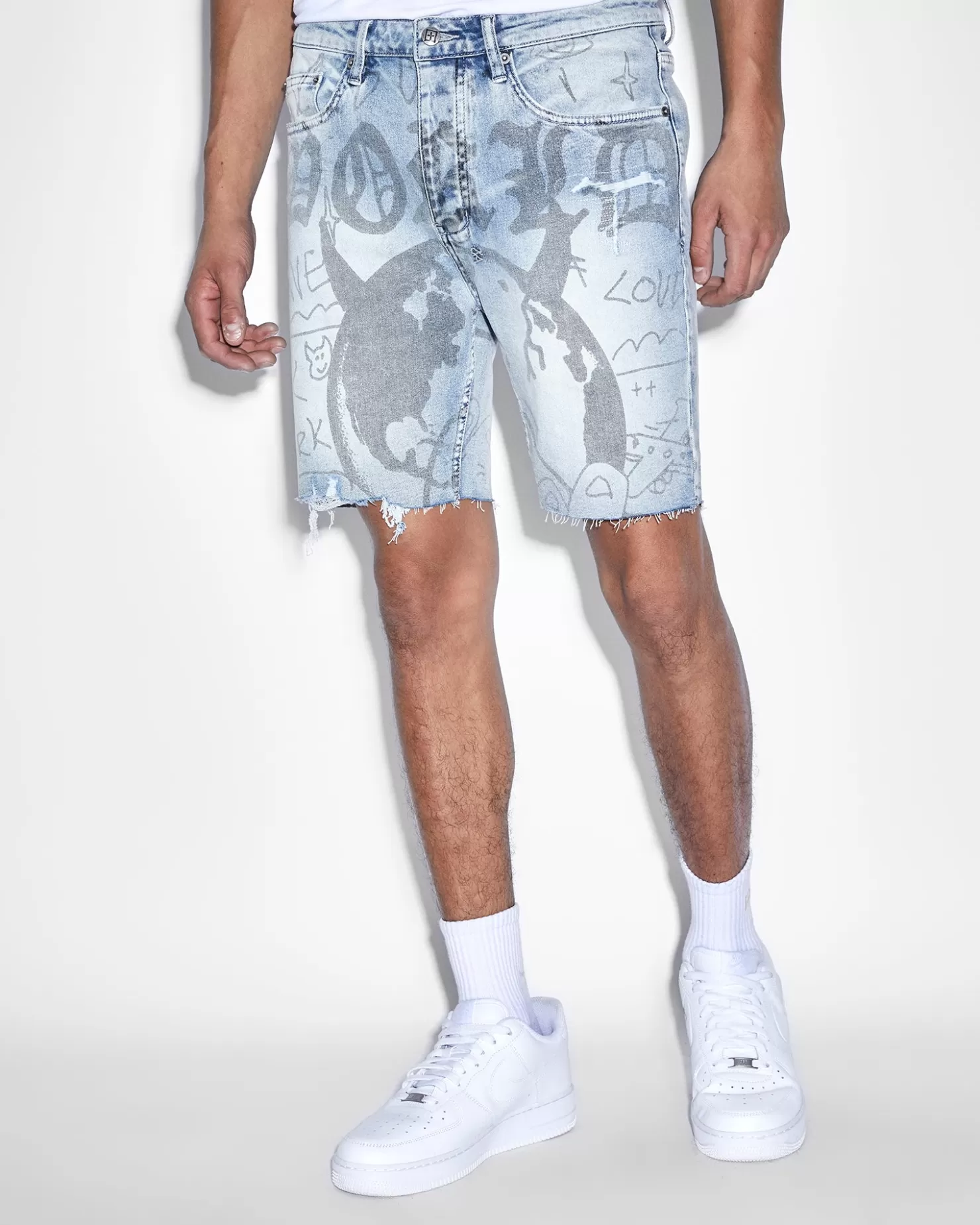 Men Ksubi Chopper Short Devil Smash