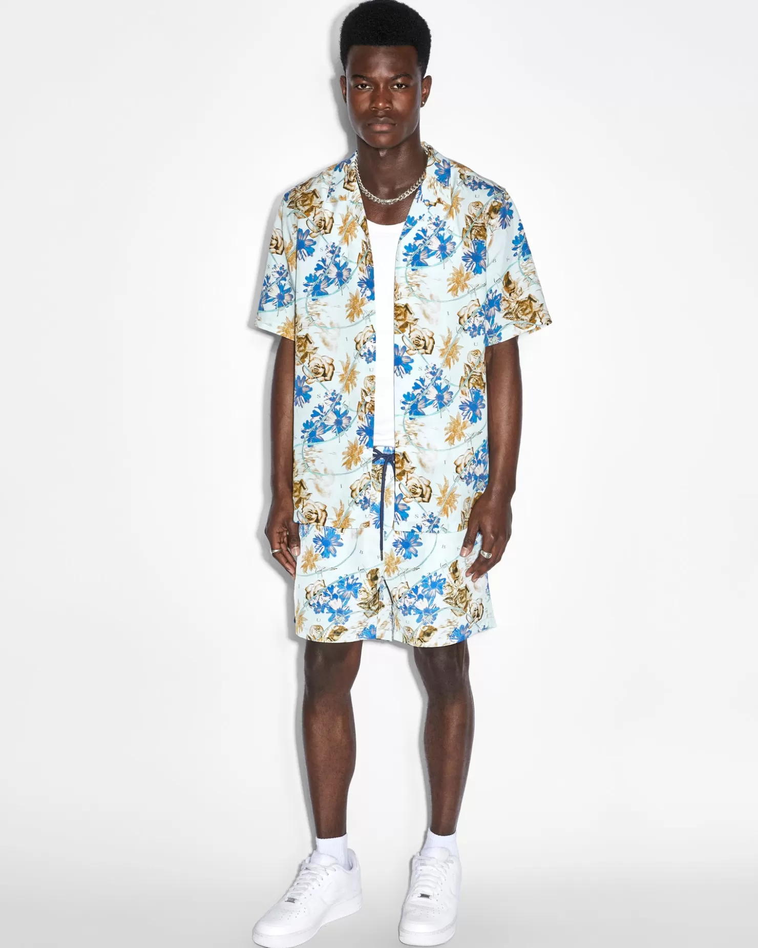 Men Ksubi Floralist Boardshort Multi