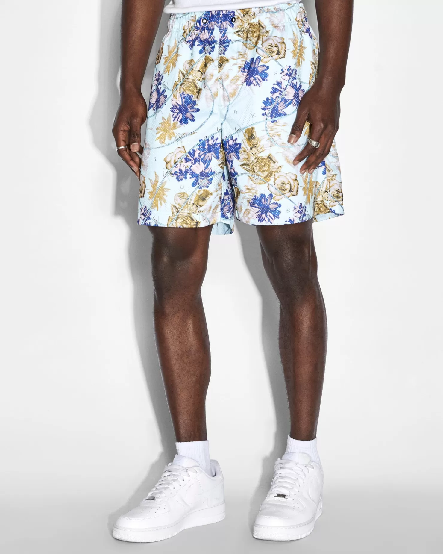 Men Ksubi Floralist Mesh Short Multi