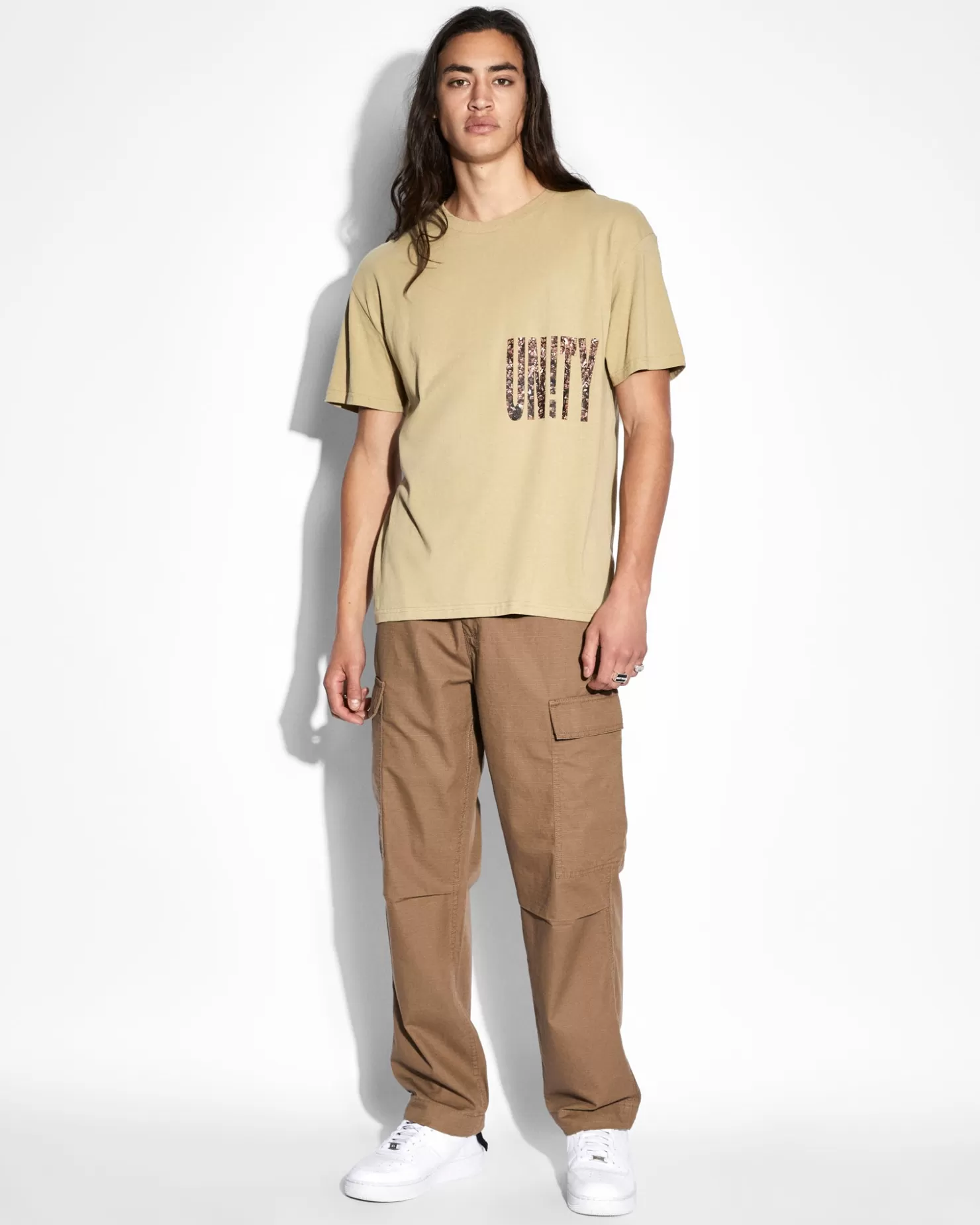 Men Ksubi Fugitive Cargo Pant Dark Tan