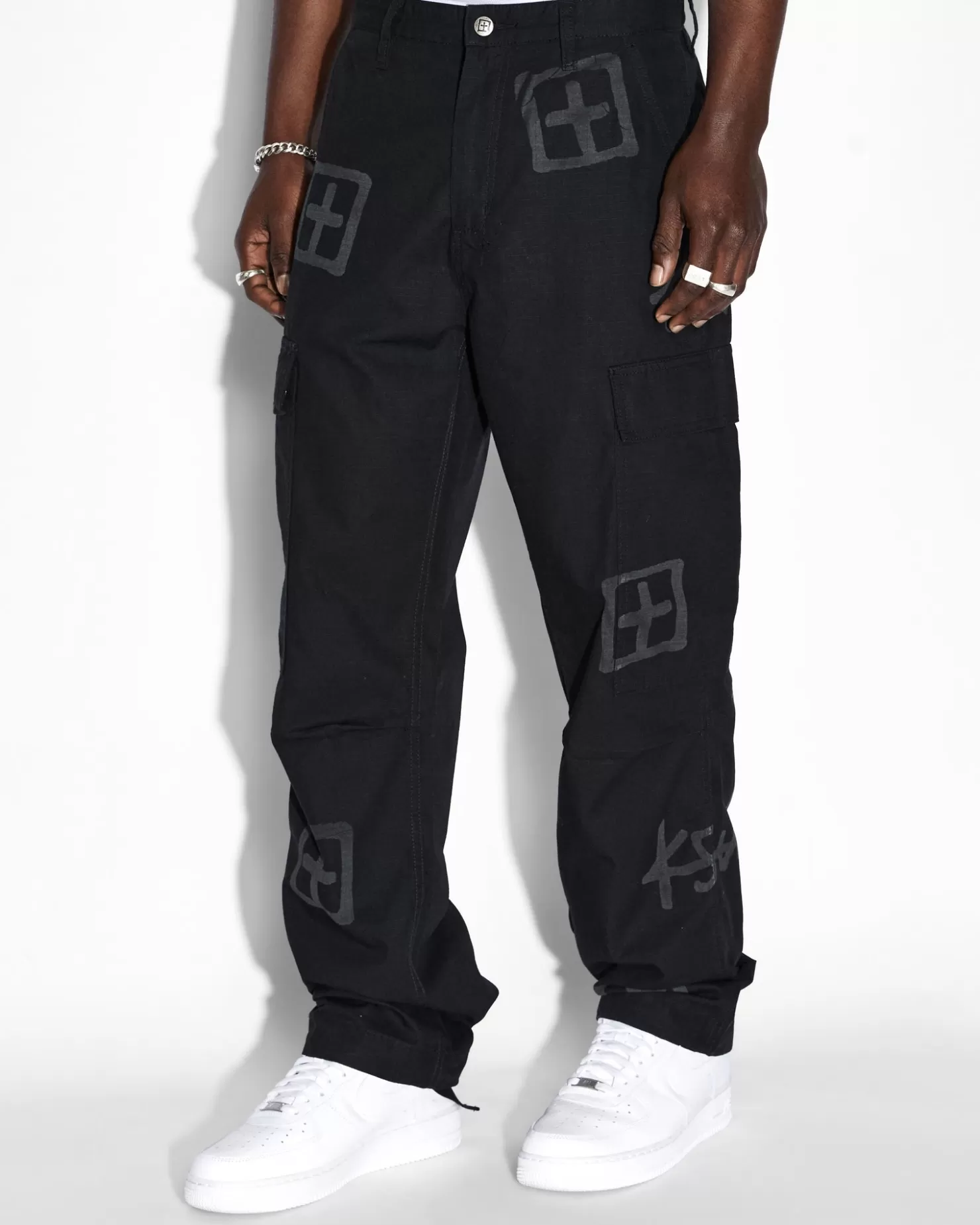 Men Ksubi Fugitive Cargo Pant Kash Box