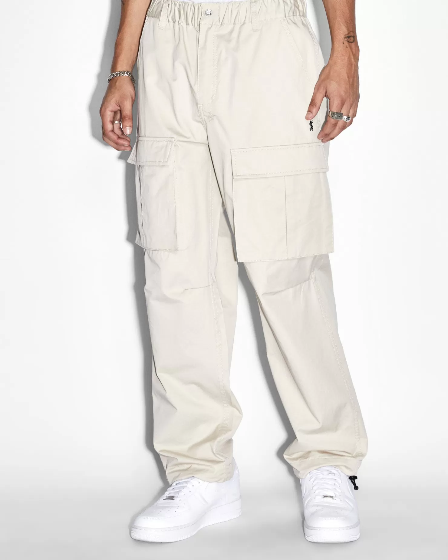 Men Ksubi Fugitive Cargo Pant Tan