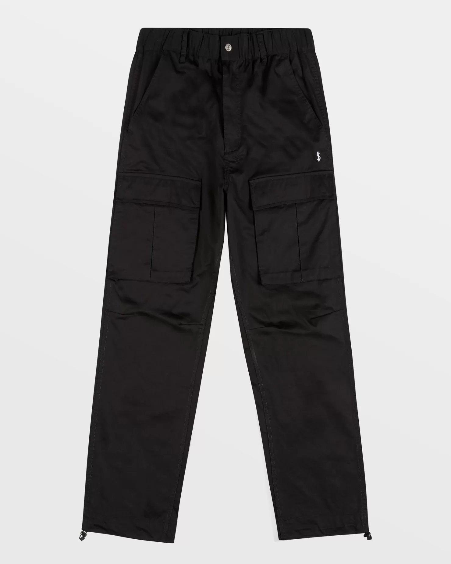 Men Ksubi Fugitive Cargo Pant Tru Black