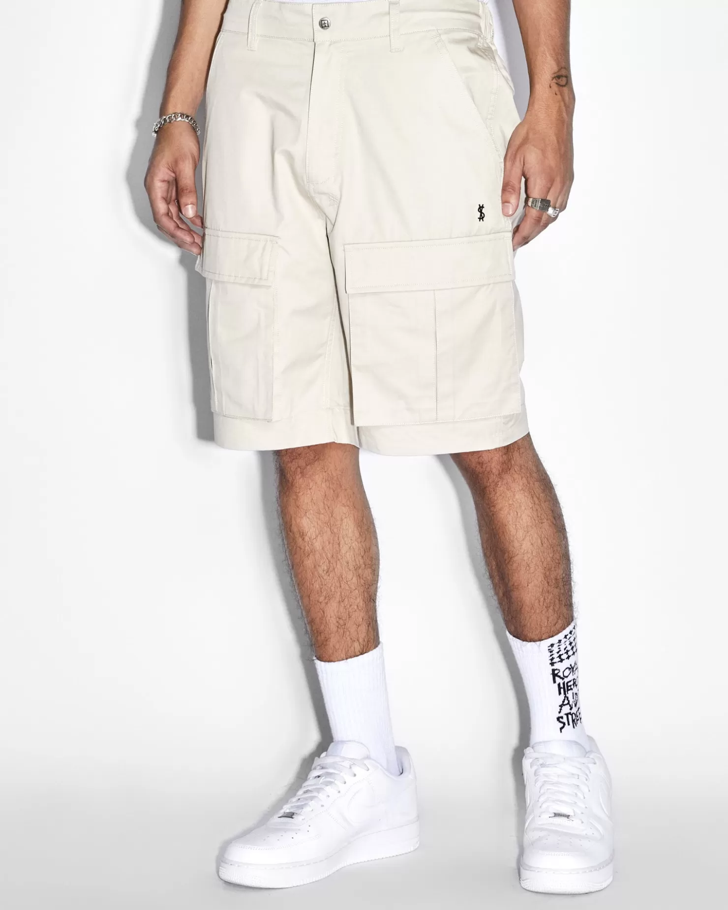 Men Ksubi Fugitive Cargo Short Tan