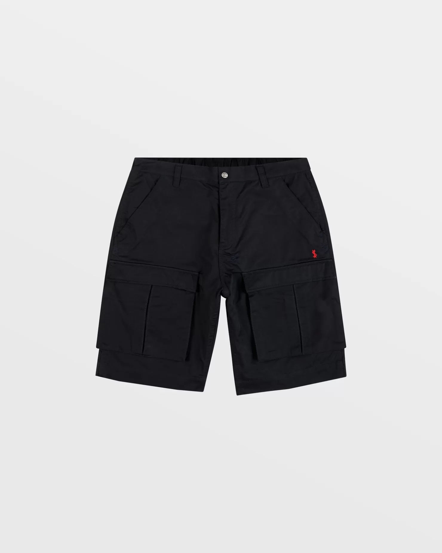 Men Ksubi Fugitive Cargo Short Tru Black