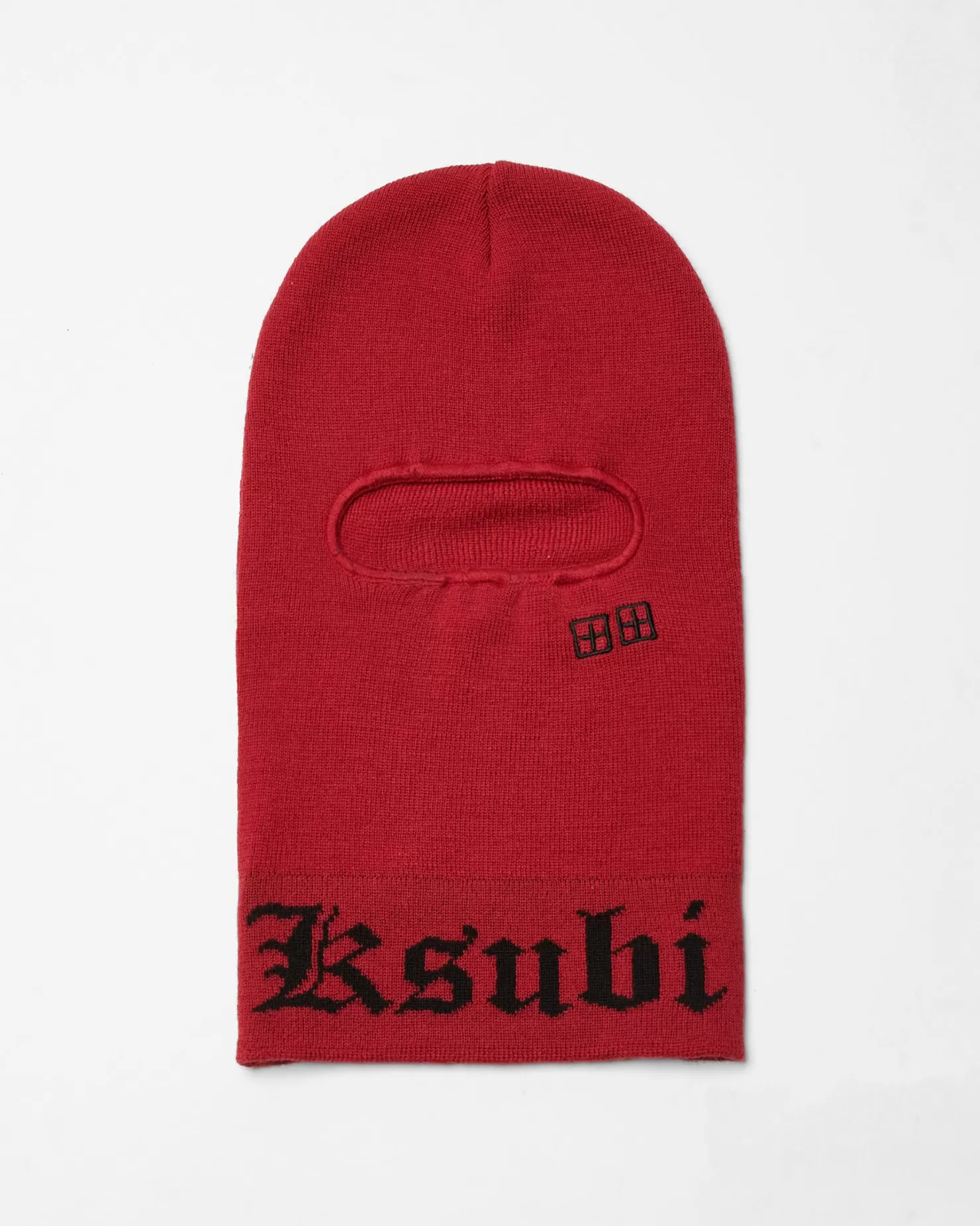 Women Ksubi Icon Inkognito Balaclava Red