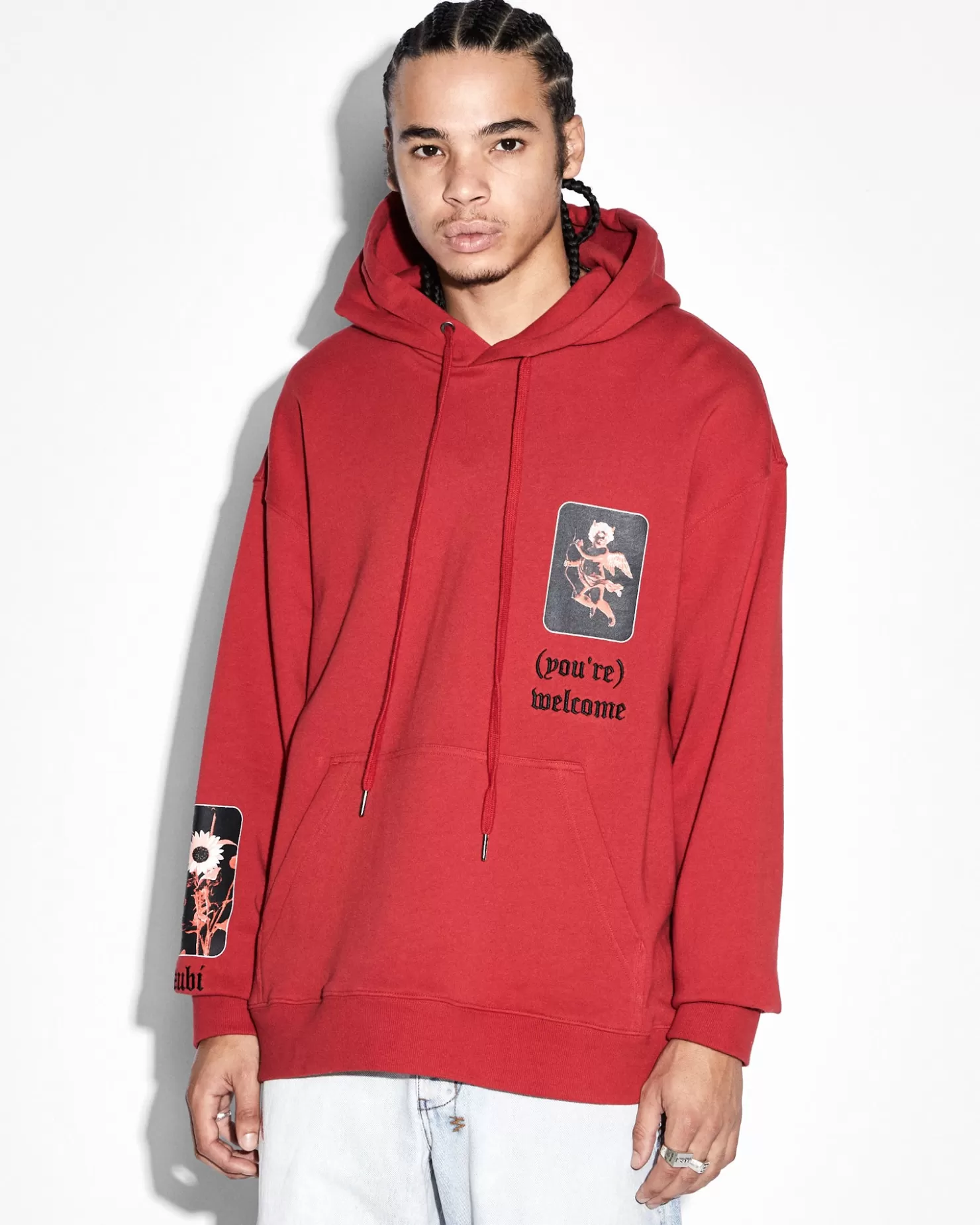 Men Ksubi Icons Biggie Hoodie Crimson