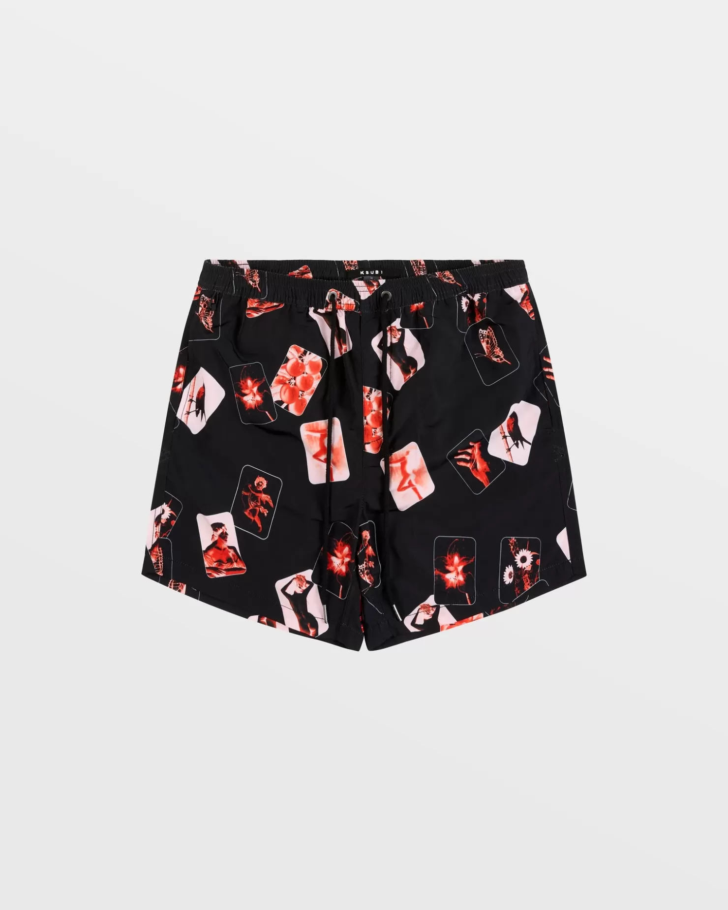 Men Ksubi Icons Boardshort Black