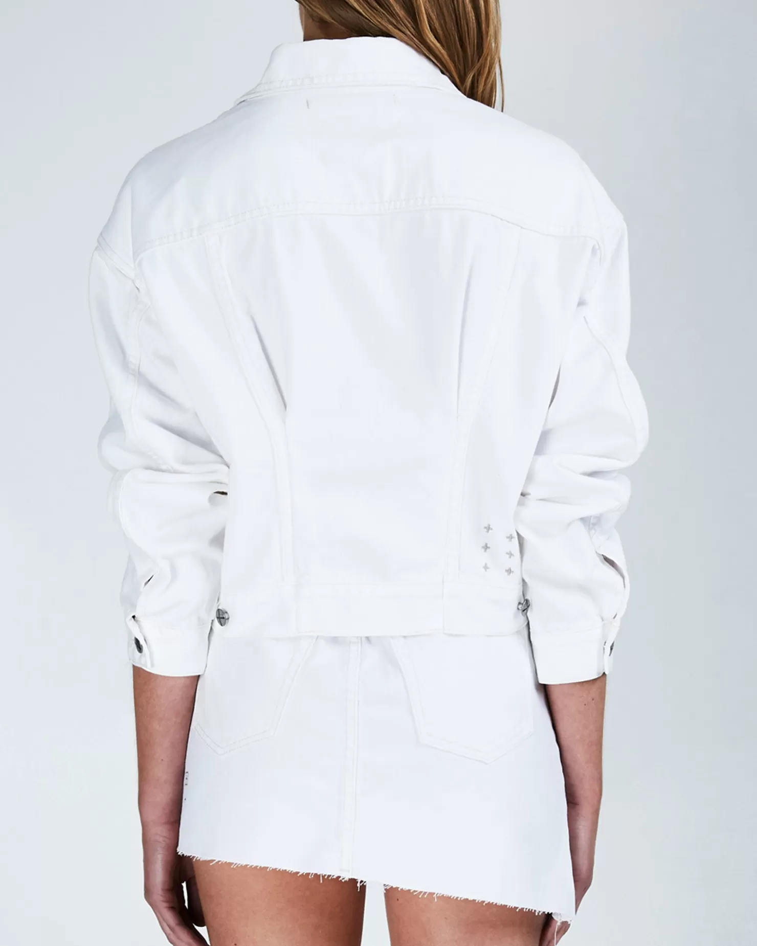 Women Ksubi Justify Jacket Fly White