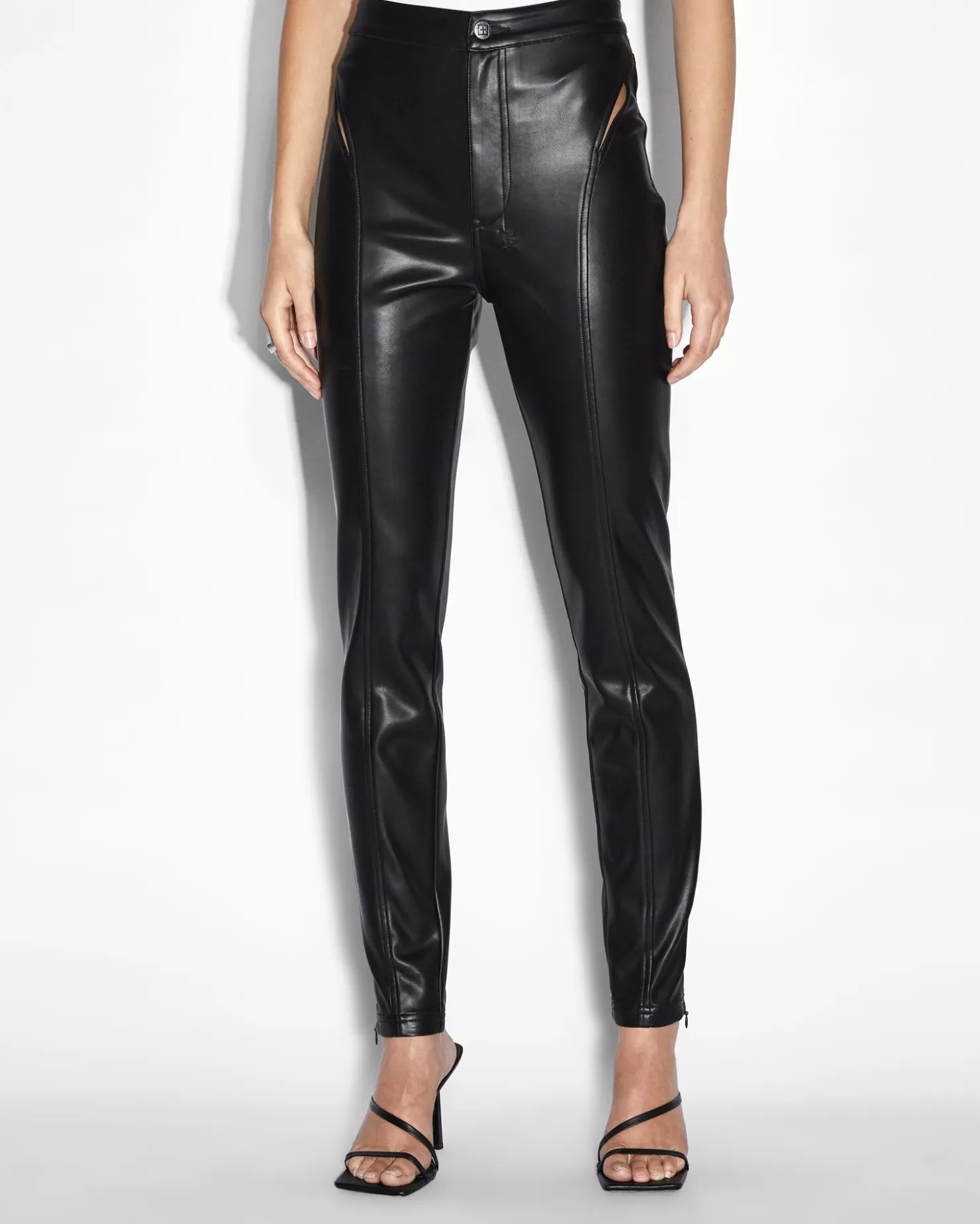 Women Ksubi Klub Pant Kut Out Black