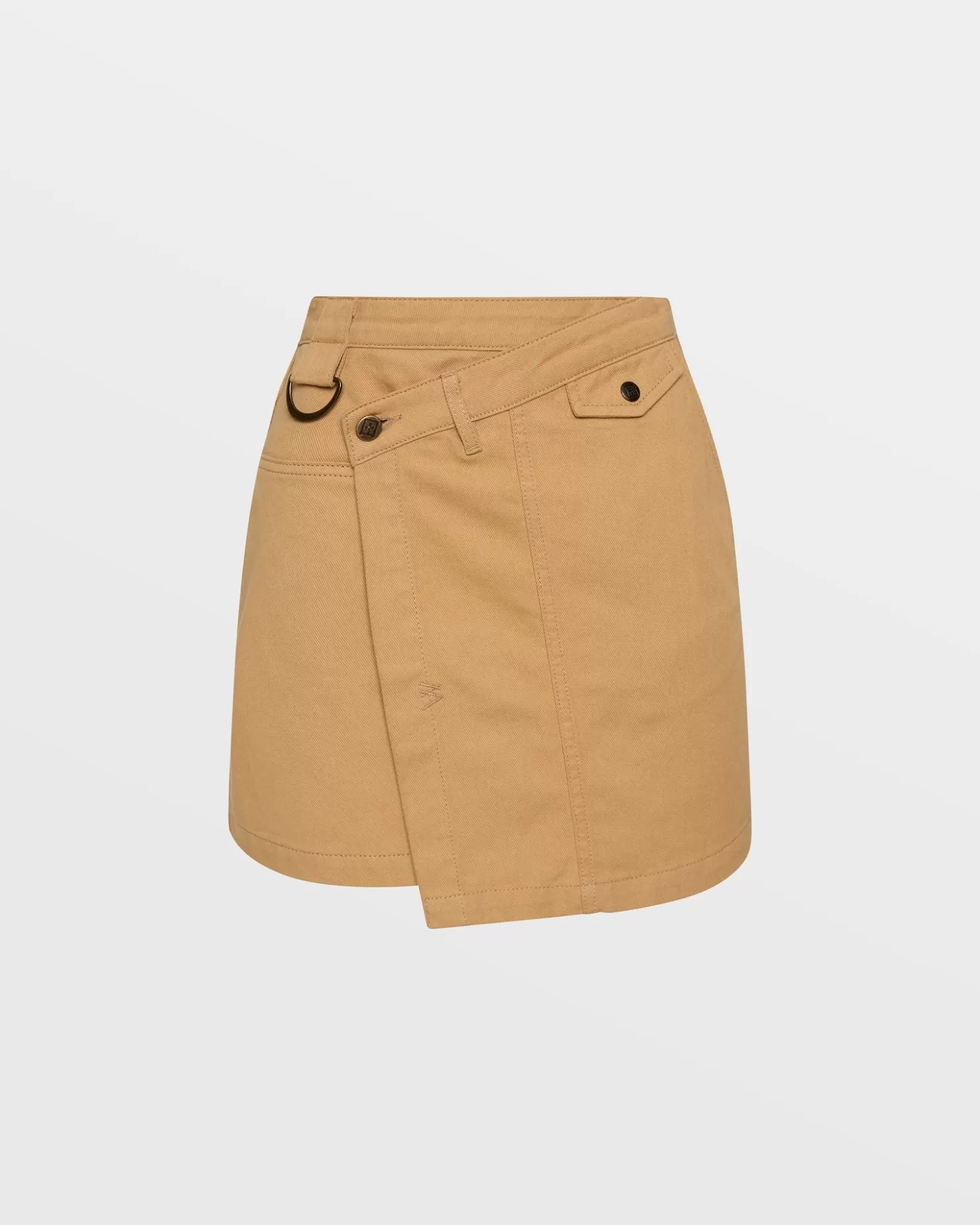 Women Ksubi Kommand Cargo Skirt Caramel