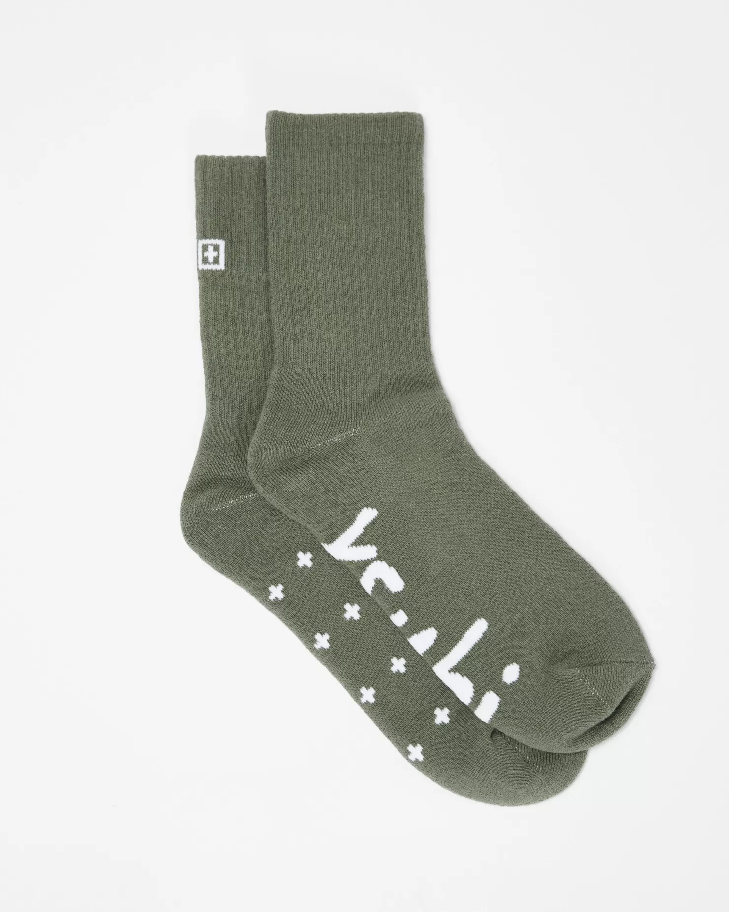 Ksubi Ksocks Khaki/White