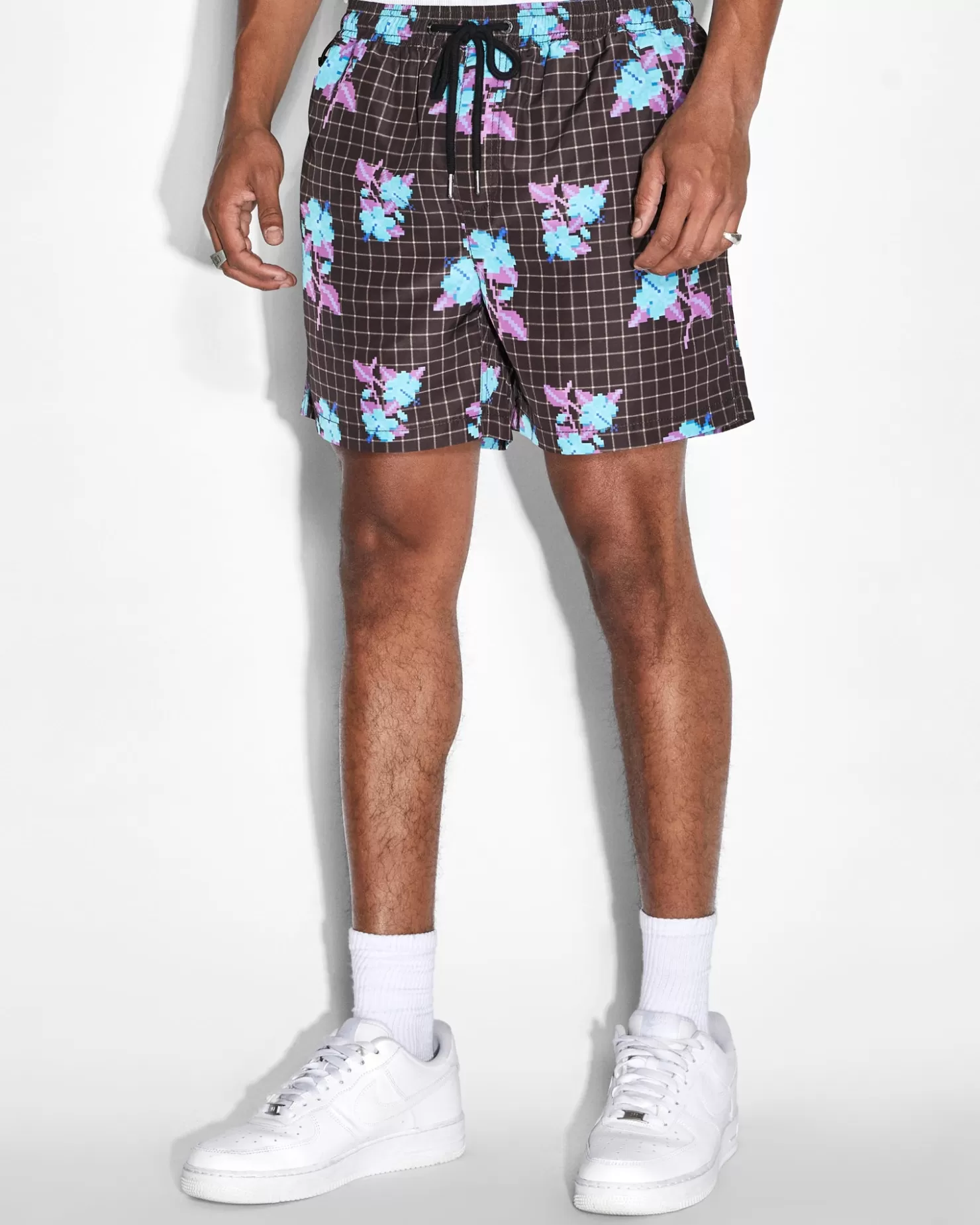 Men Ksubi Low Res Boardshort Multi