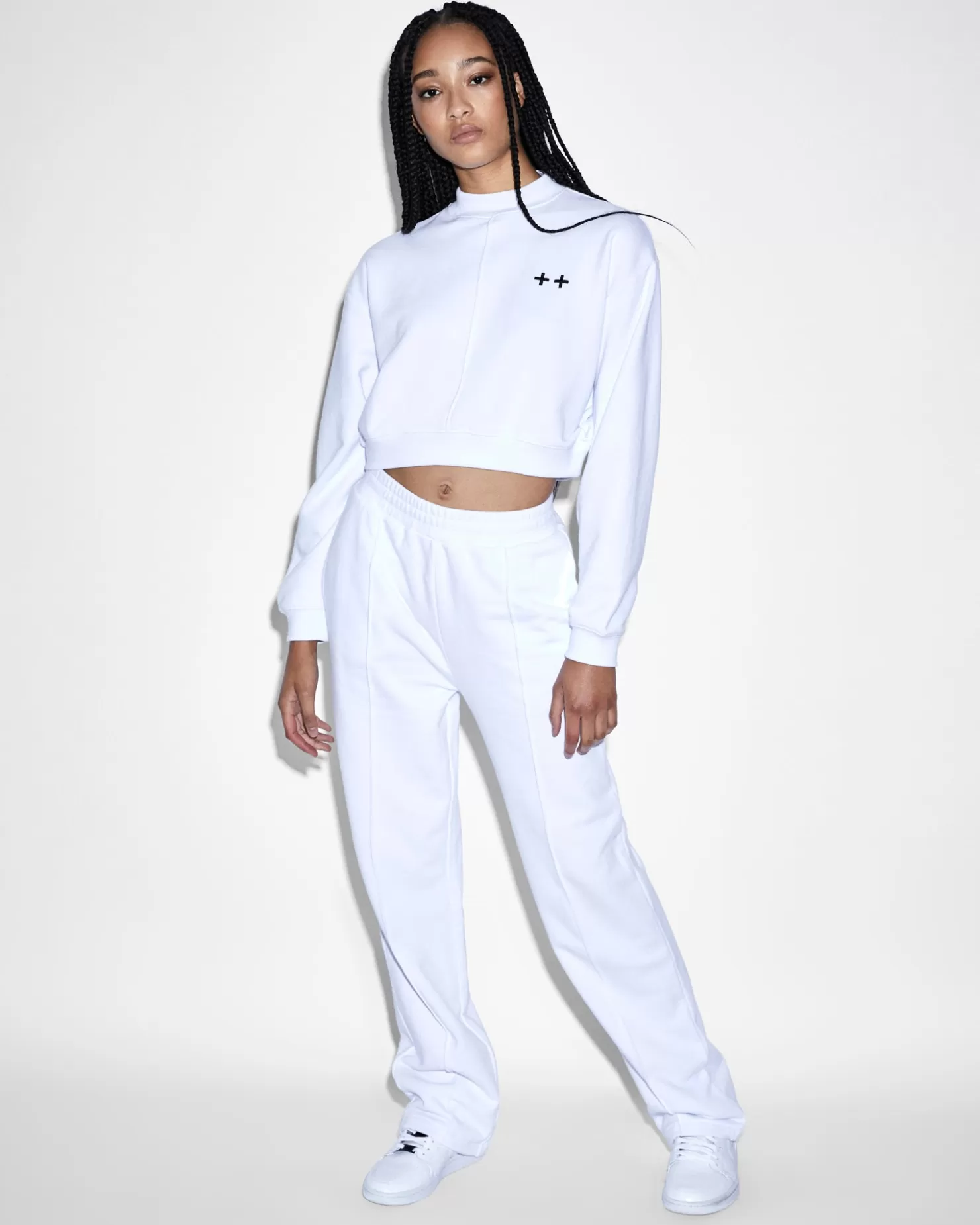 Women Ksubi Nimbus Straight Trak White