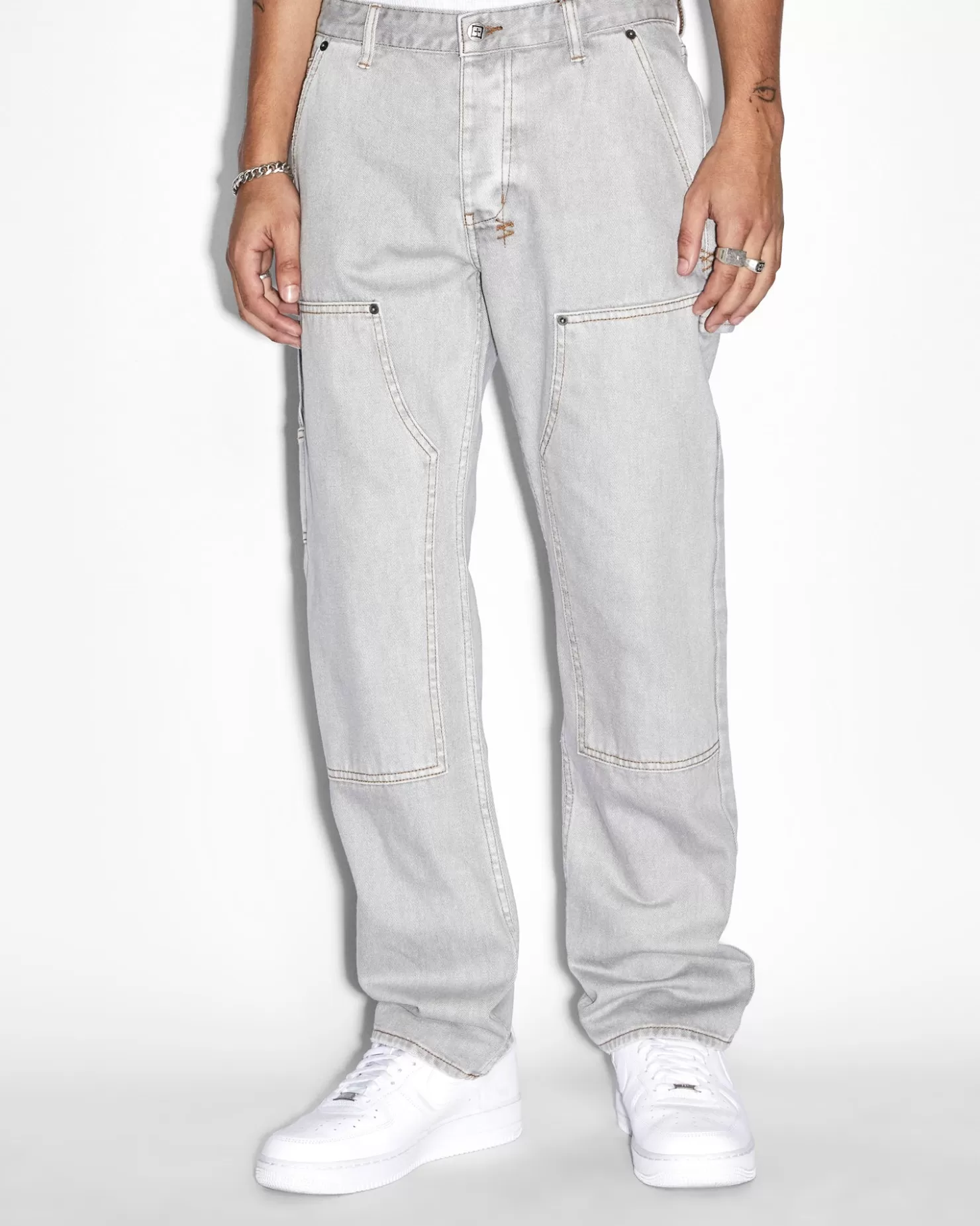 Men Ksubi Operator Pant Grey