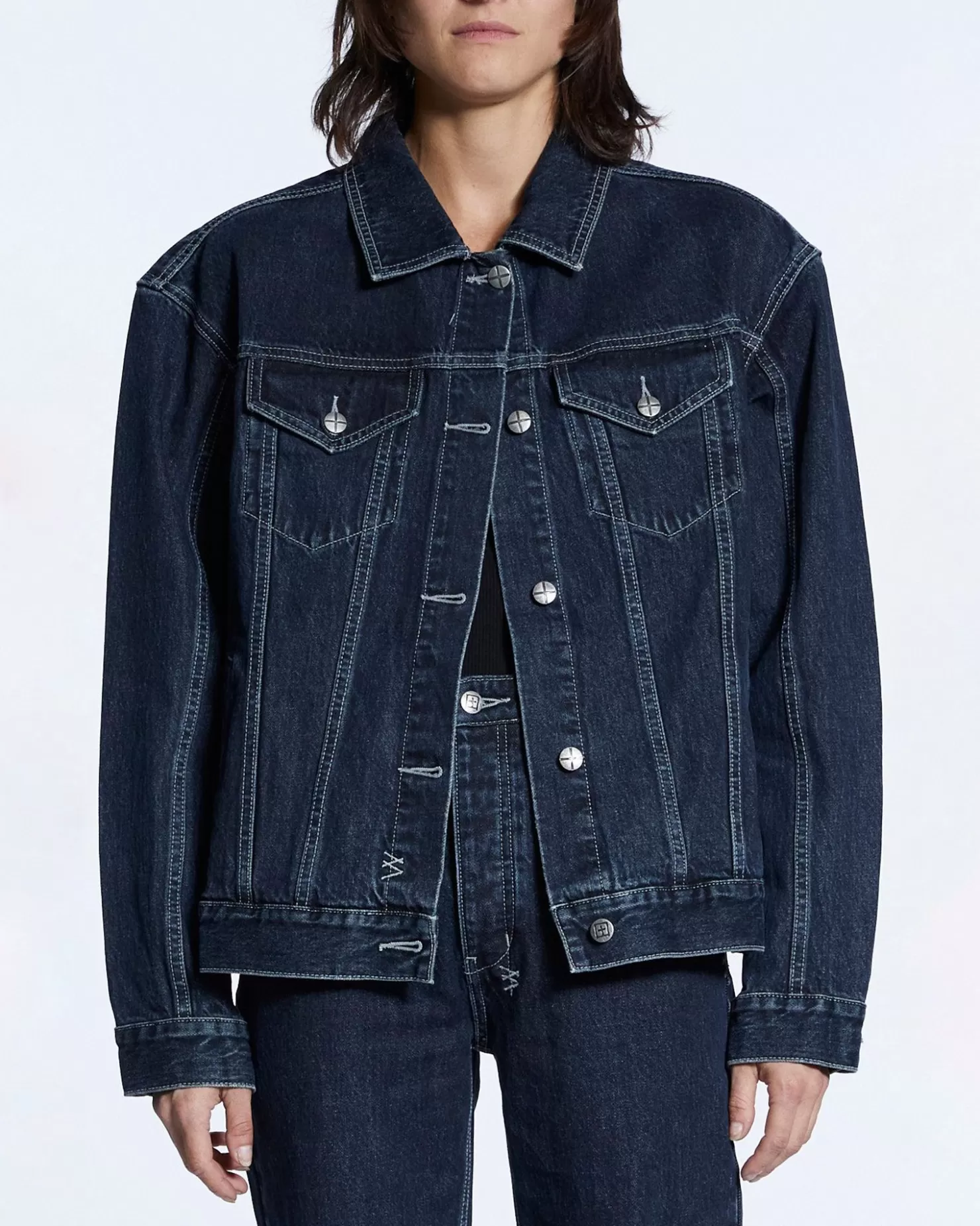 Women Ksubi Oversized Jacket Obscura