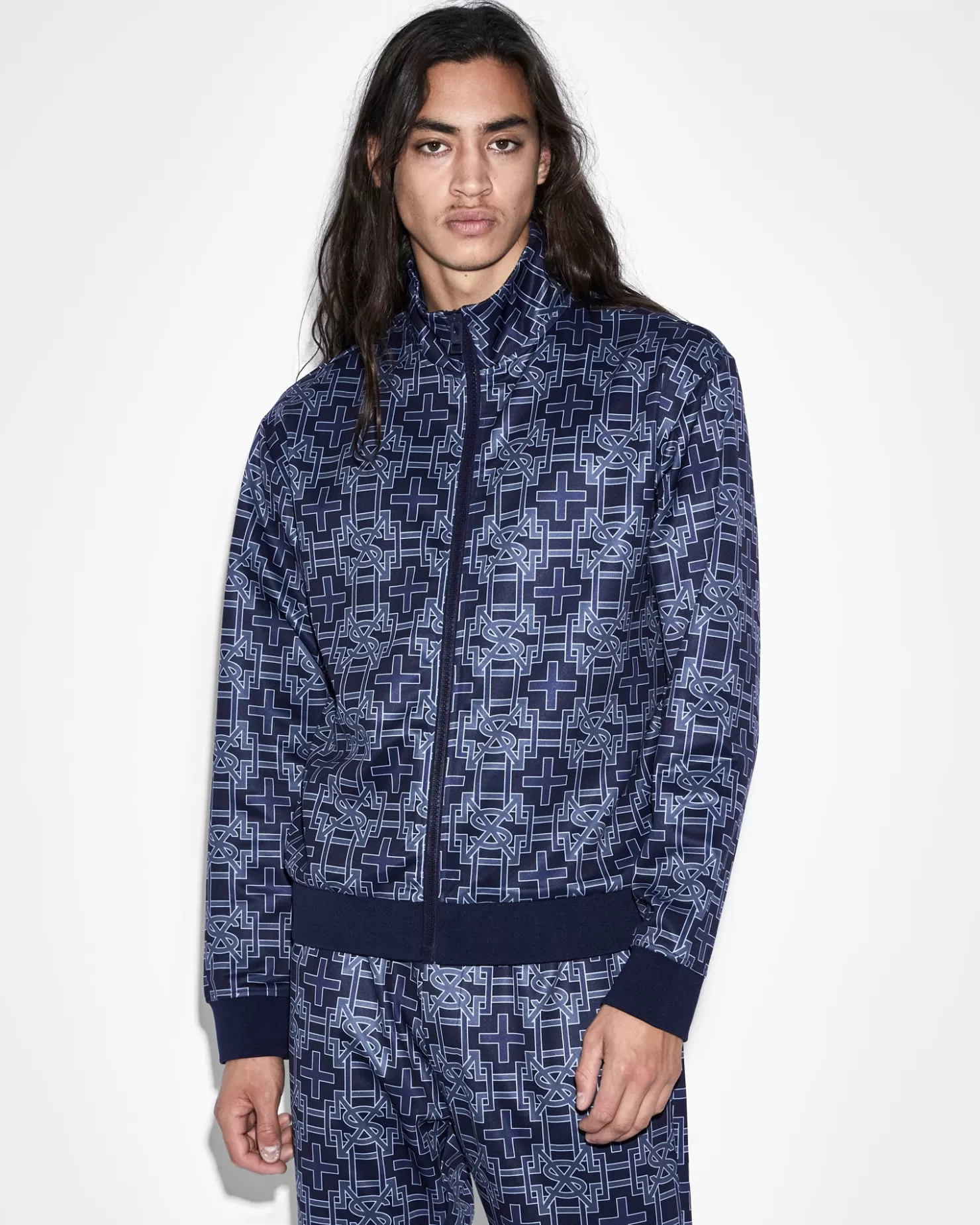 Men Ksubi Plus Antidote Track Jacket Navy