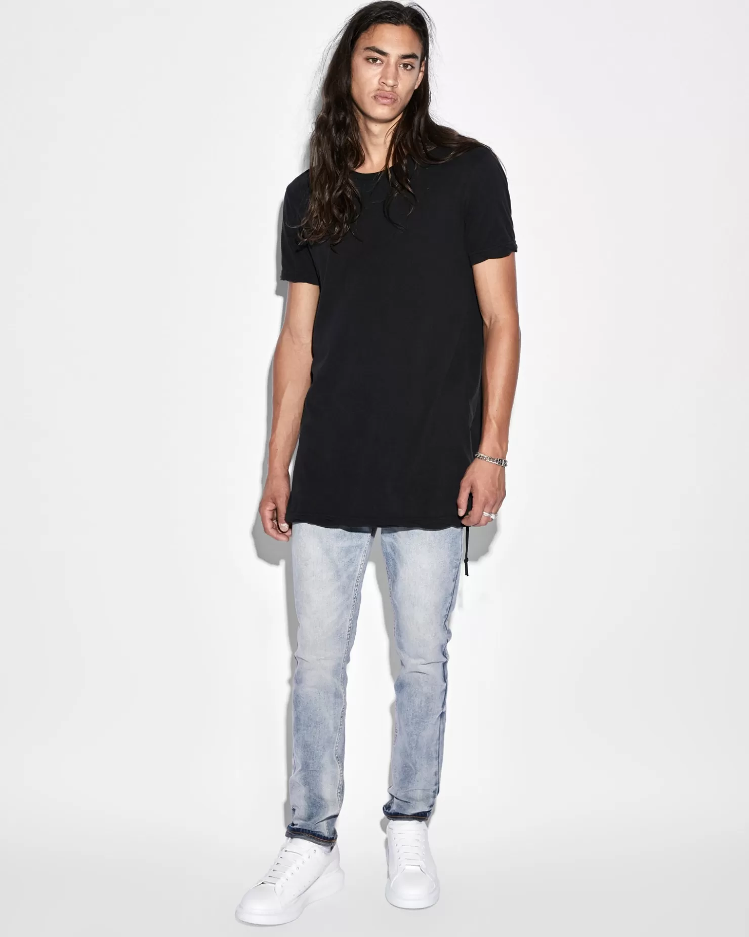 Men Ksubi Seeing Lines Ss Tee Black