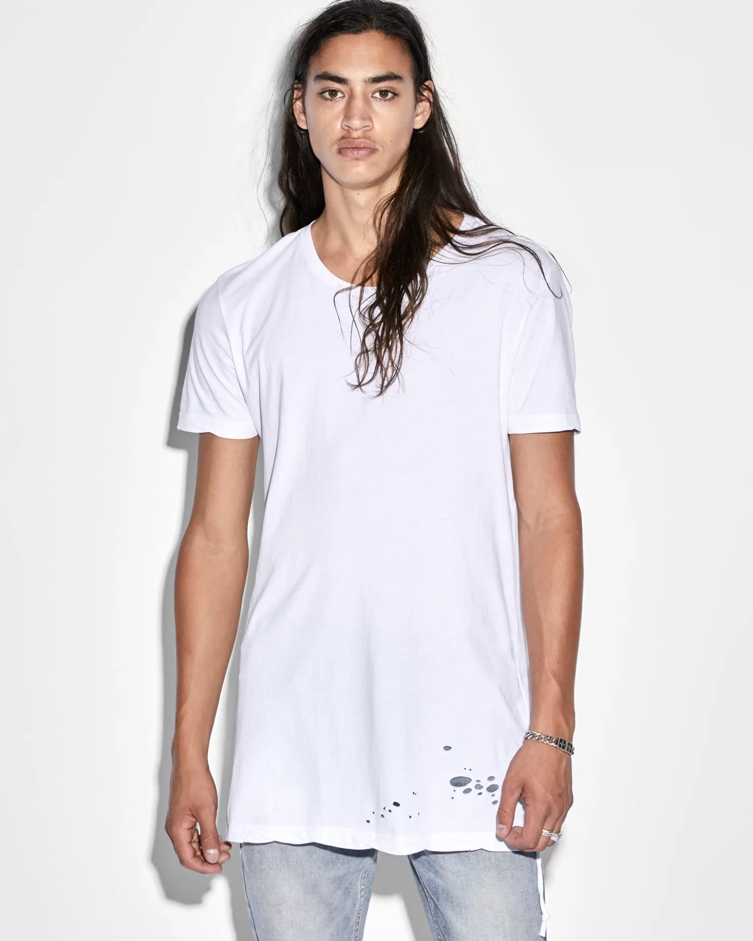 Men Ksubi Sioux Ss Tee White