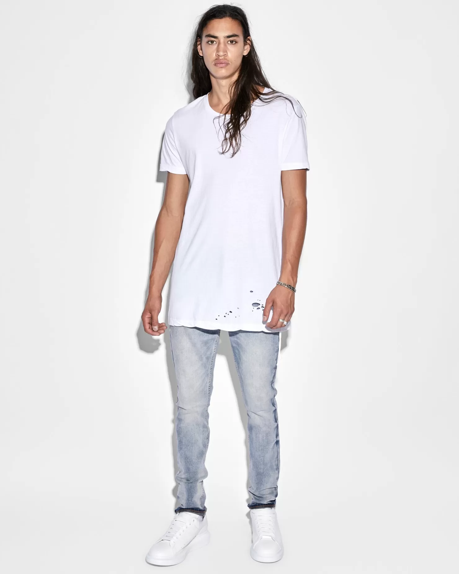 Men Ksubi Sioux Ss Tee White