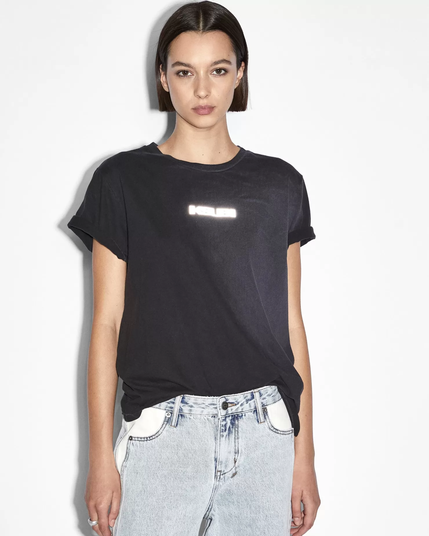 Women Ksubi Sott 3M Klassic Tee Black Sunspot