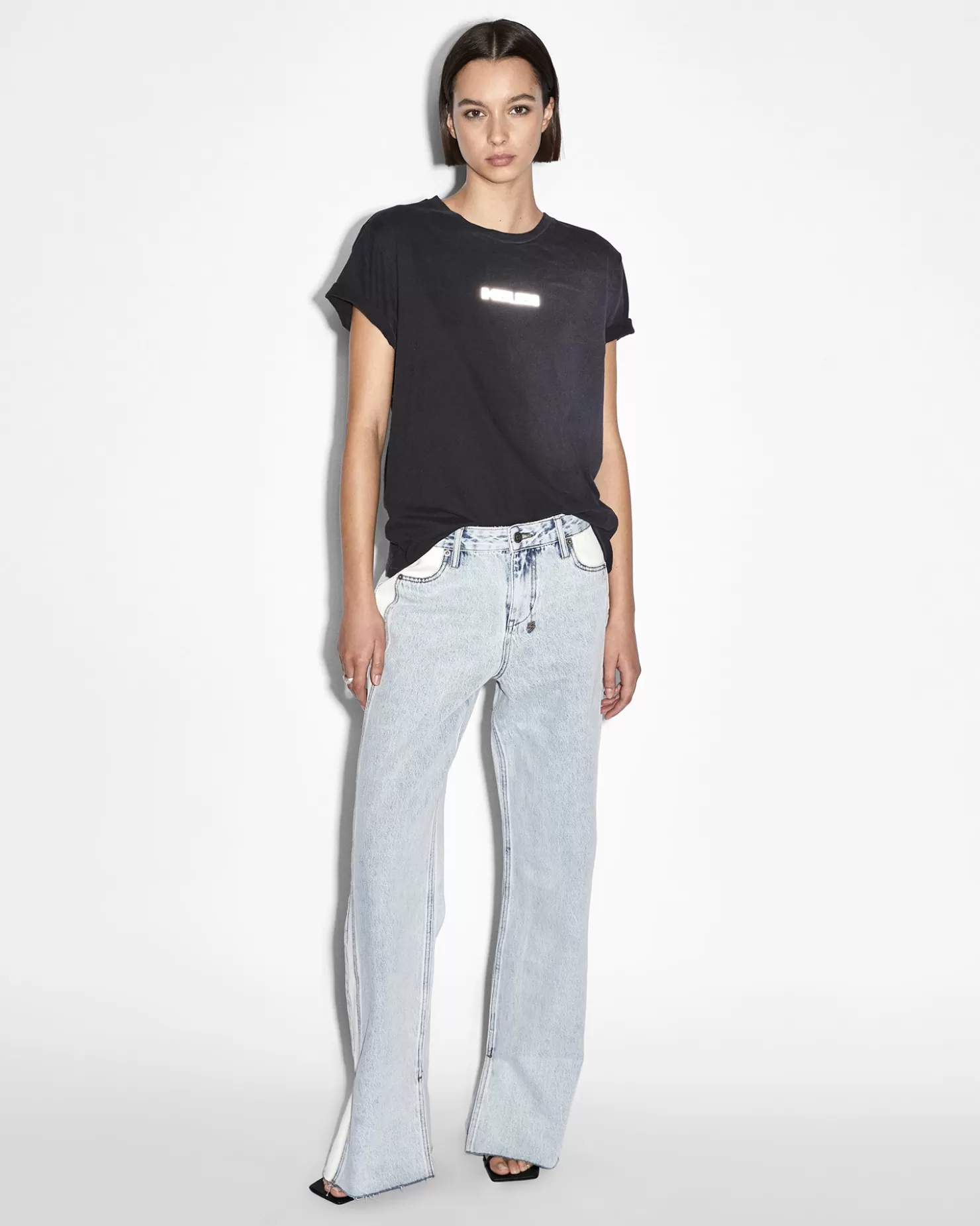 Women Ksubi Sott 3M Klassic Tee Black Sunspot