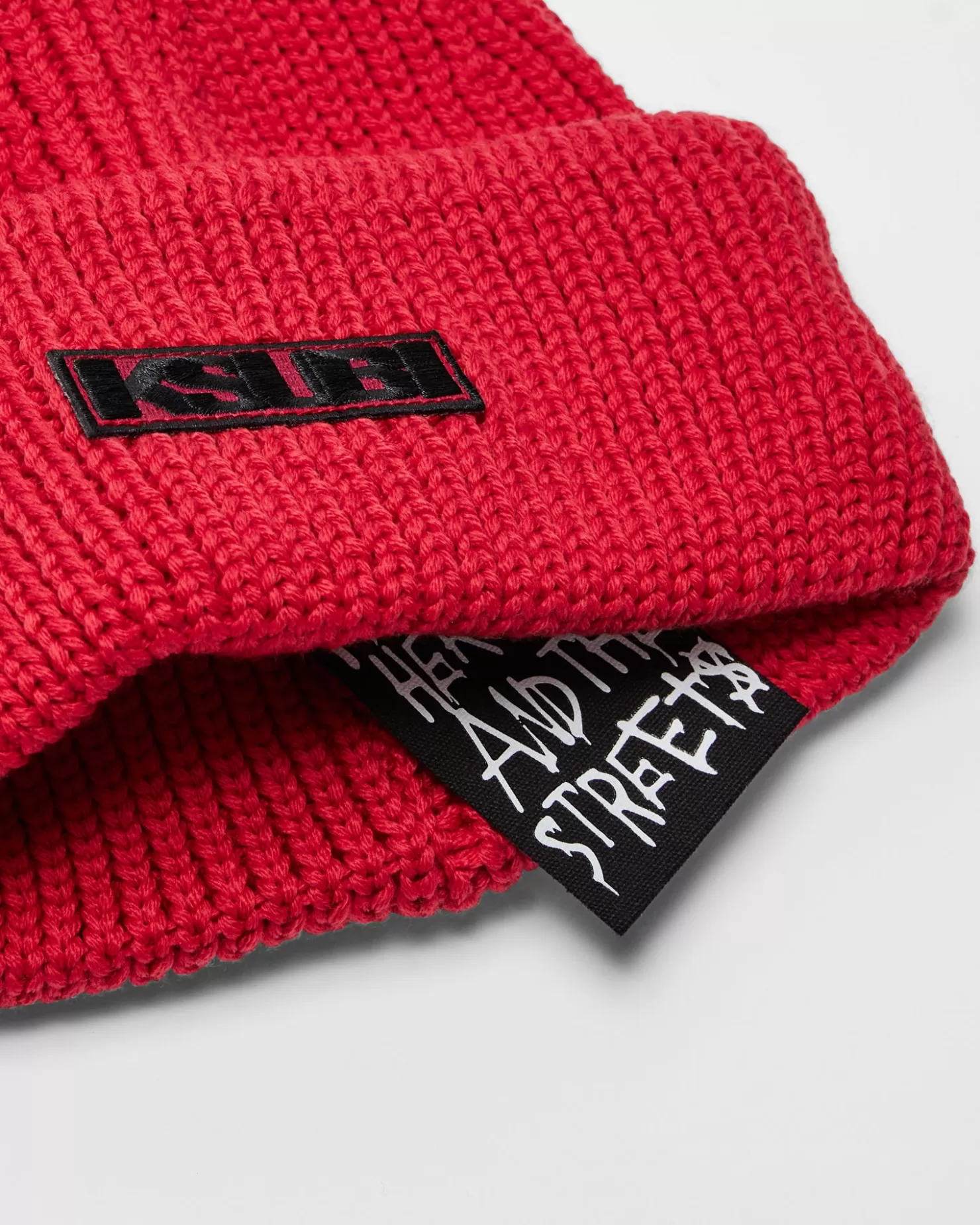 Women Ksubi Sott Beanie Red/Black