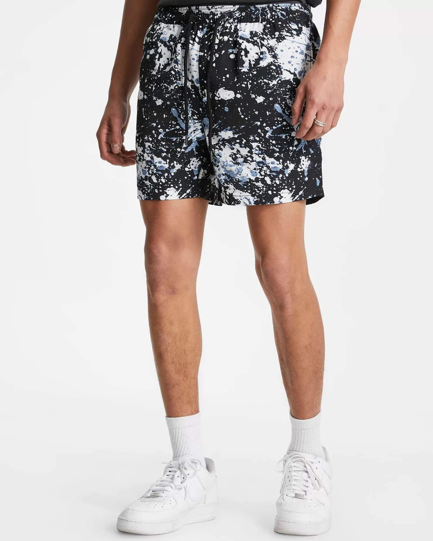 Men Ksubi Splash Back Boardshort Black