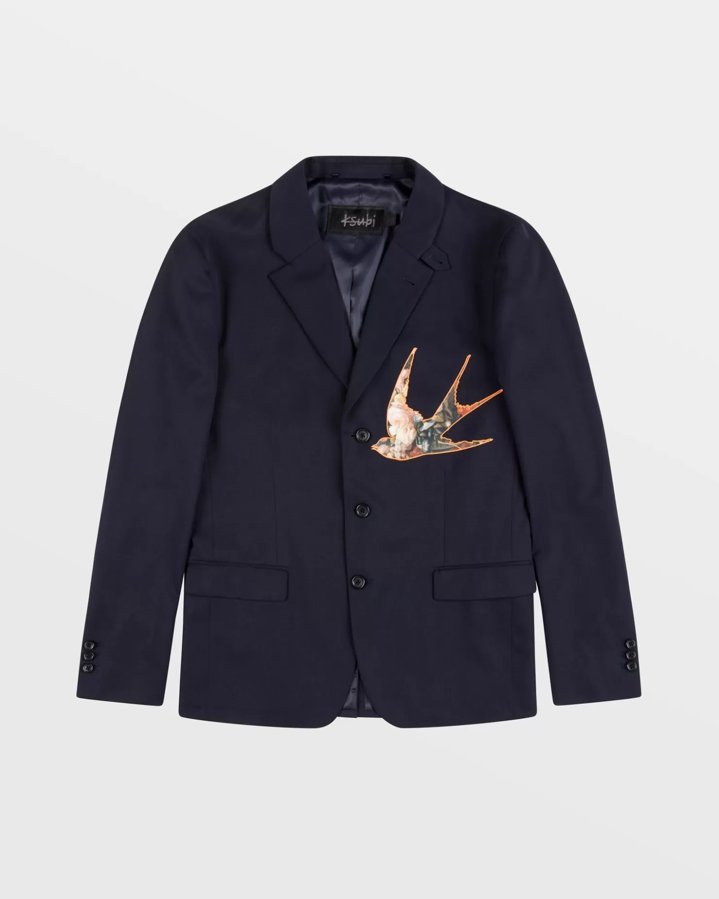 Men Ksubi Sting Blazer Navy