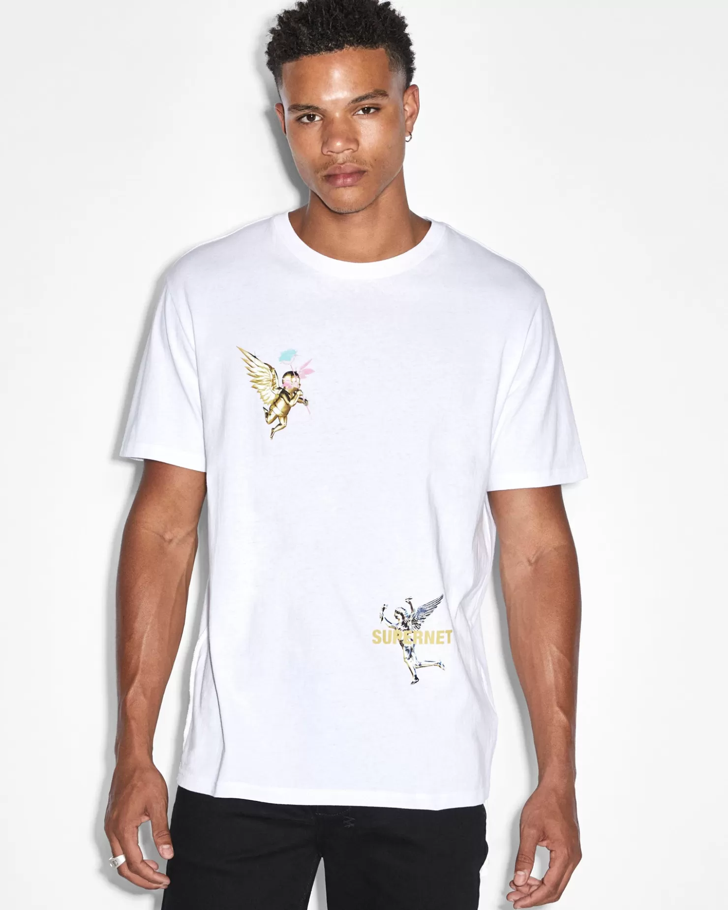 Men Ksubi Token Kash Ss Tee Tru White