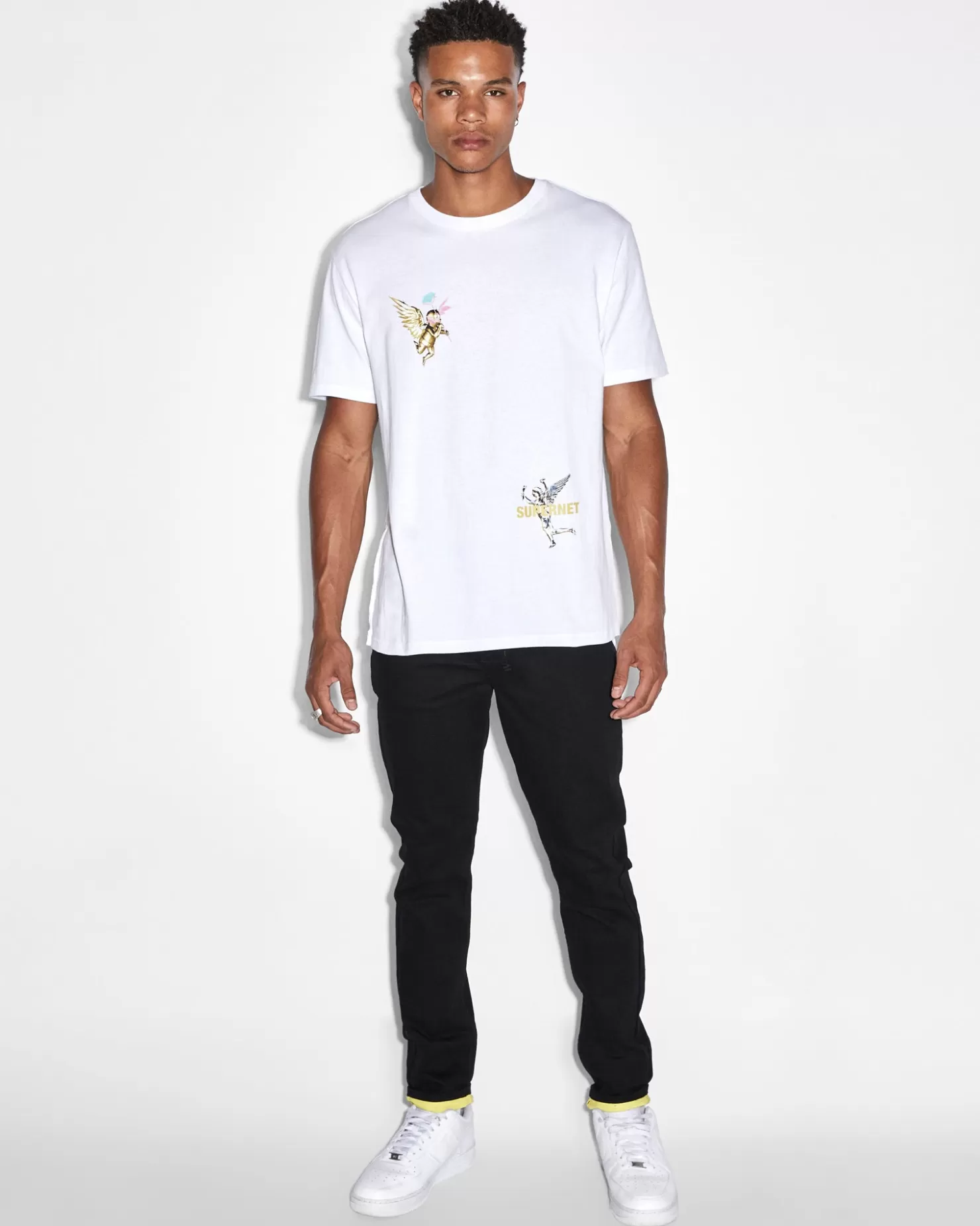 Men Ksubi Token Kash Ss Tee Tru White