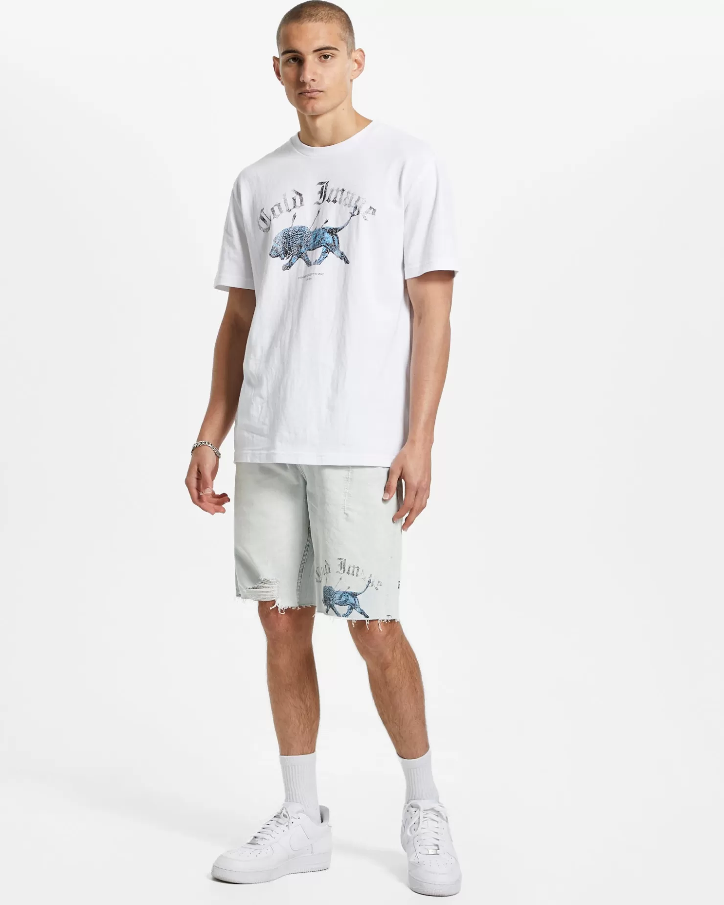 Men Ksubi Wolf Short Cold Image Iced