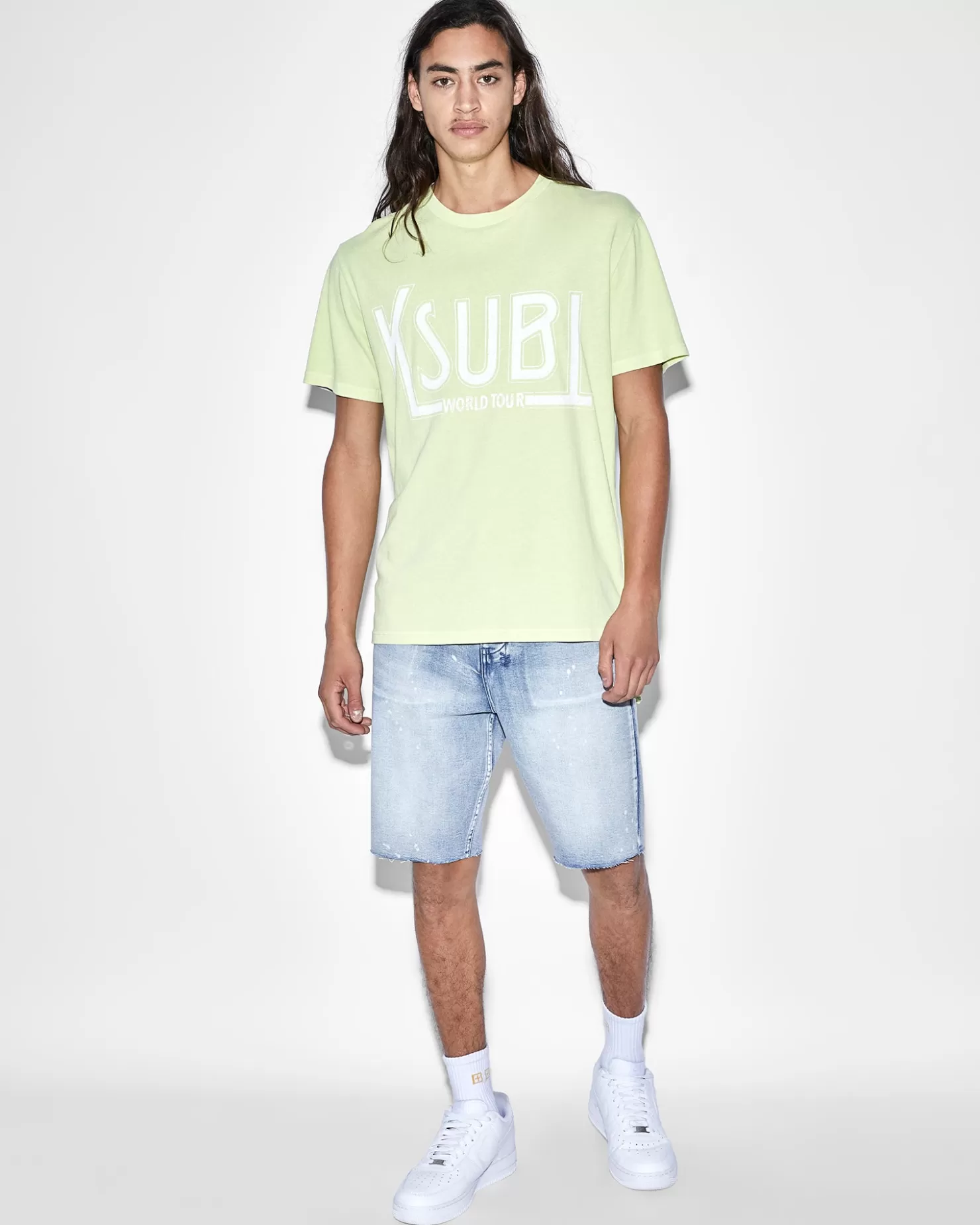 Men Ksubi Wolf Short Vapour Trashed