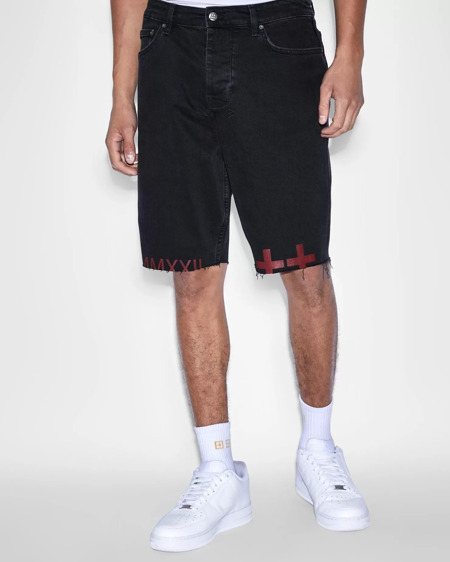 Men Ksubi Wolf Short World Tour