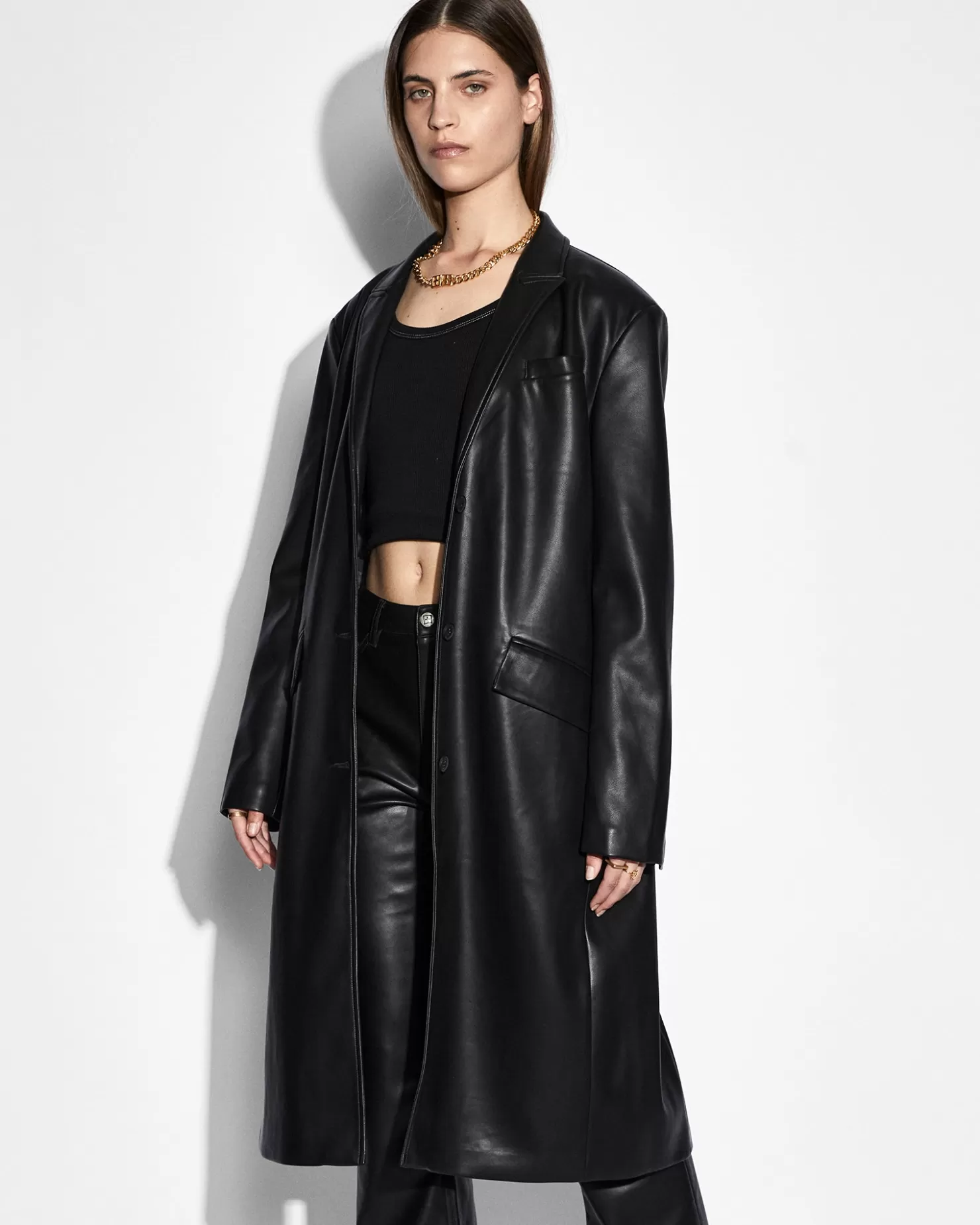 Women Ksubi Zephyr Duster Black